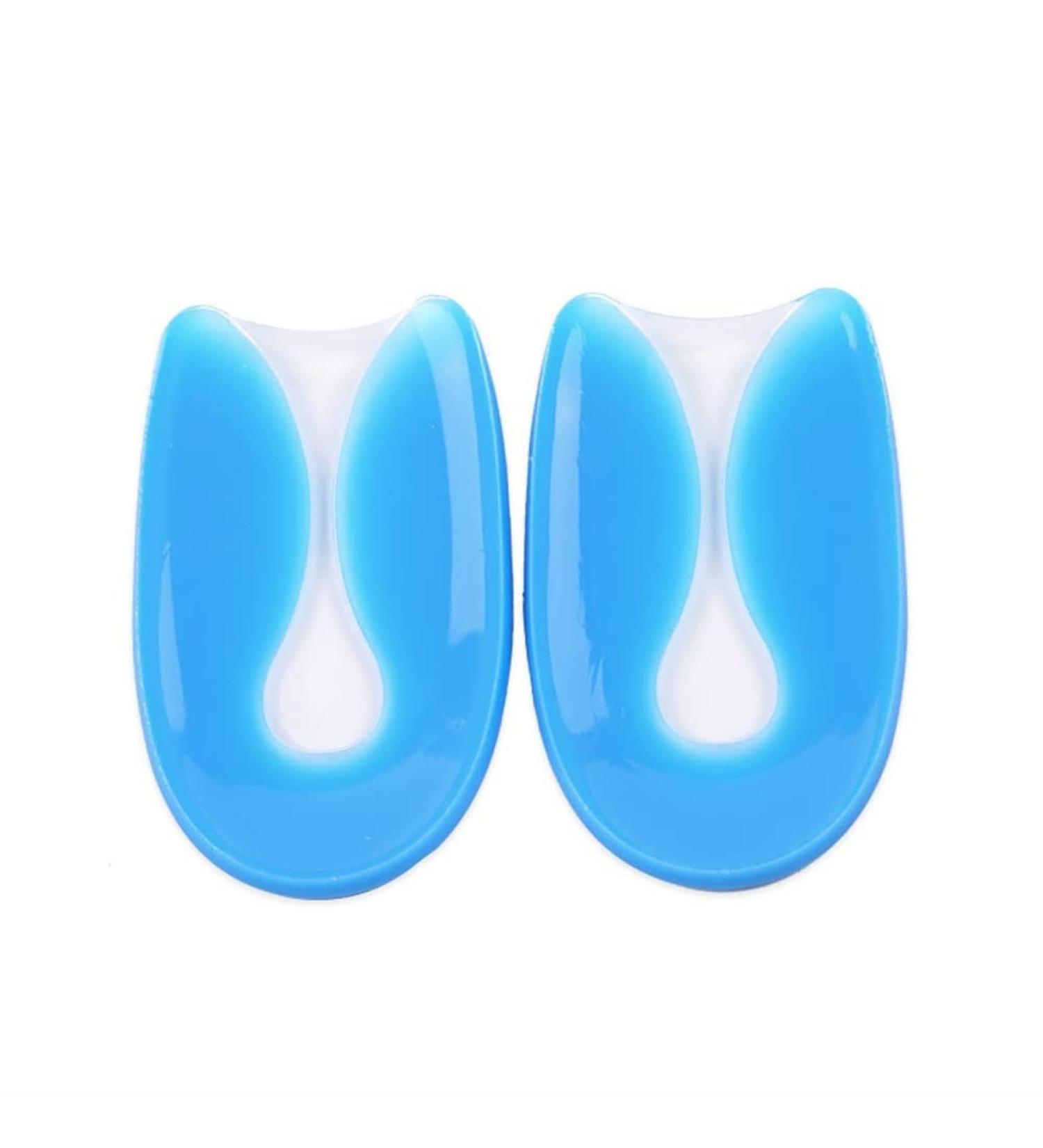 Shoe Heel Grips for Pain Relief | Silicone Heel Protectors for Men - Breathable & Effective for Plantar Fasciitis & Dry Cracked Heels (Large - Buy Online on GoSupps.com