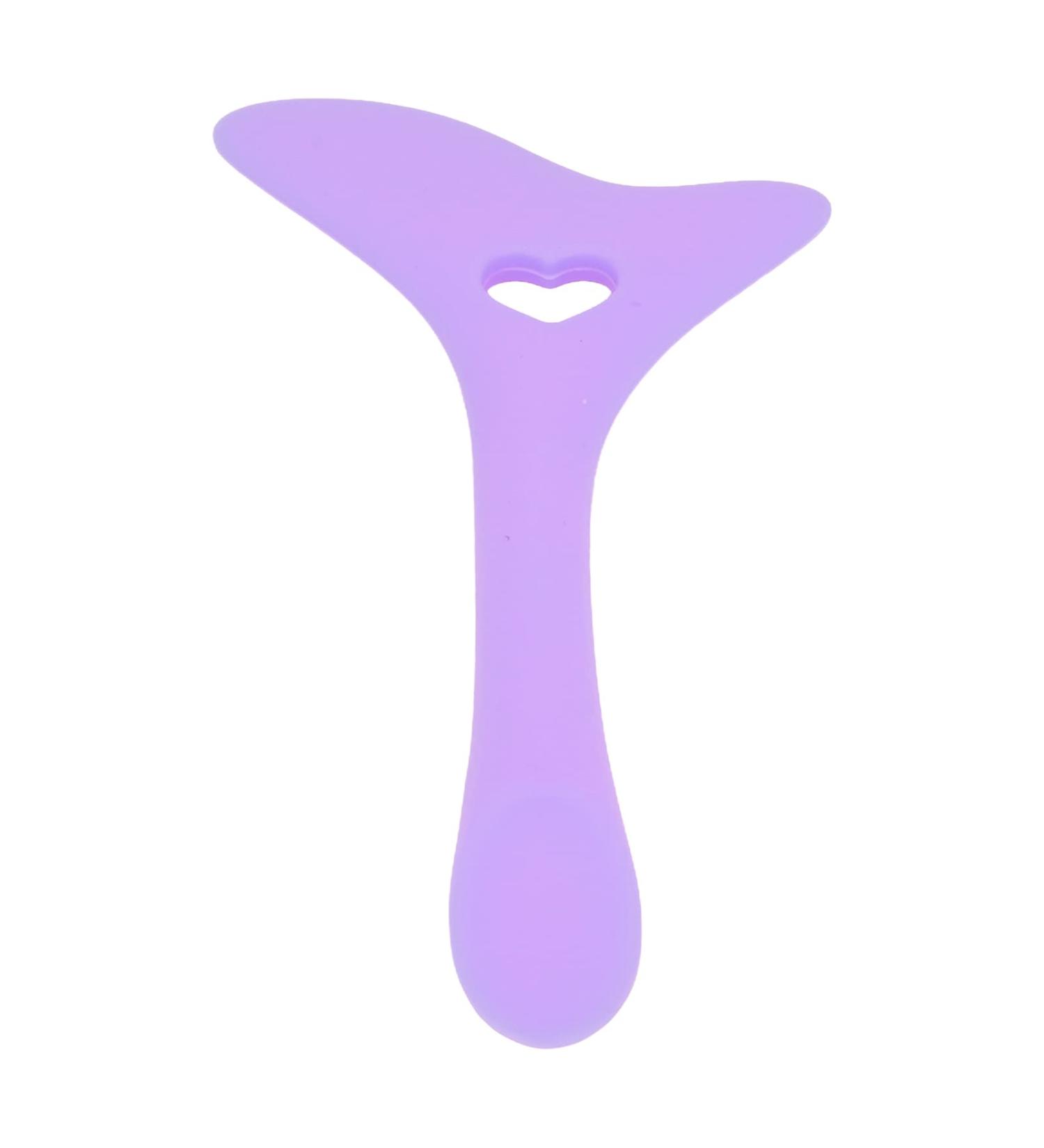 Professional Silicone Mascara Lipstick Drawing Aid Makeup Applicator Tool Eyeliner Stencil Wing Tips for Makeup Artist(Purple) - Buy Online on GoSupps.com