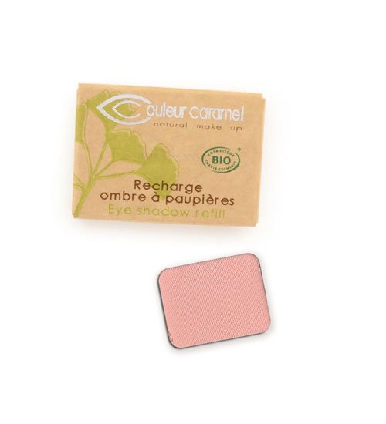 Couleur Caramel Couleur Caramel - Mini Eye Shadow No. 123 Organic Matte Pink Doll 1.5 g