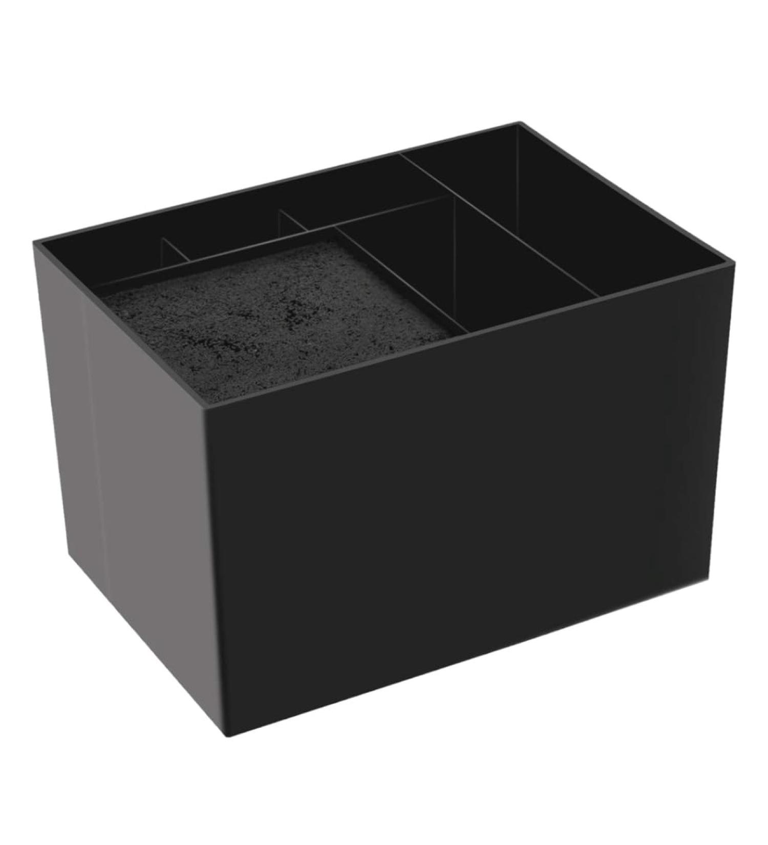 Hair Scissors Barber Storage Box Holder Hair Brush Organizer Black Hairdressing Groomer Tool Box Hair Brush Organizer Storage - Buy Online on GoSupps.com