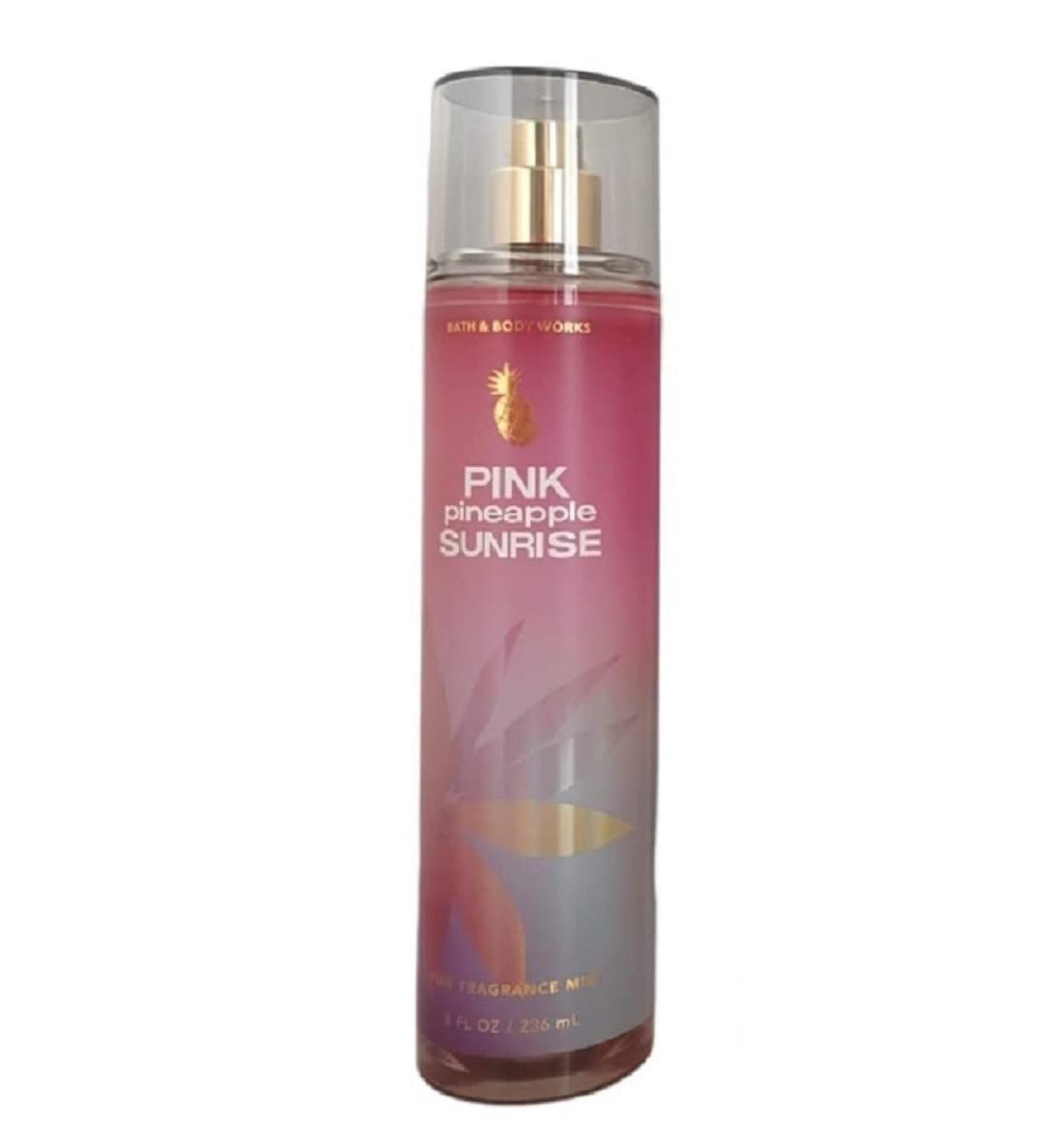 Bath & Body Works Bath and Body Works Pink Pineapple Sunrise Fine Body Fragrance Mist 8 Fluid Ounce (Pink Pineapple Sunrise) 8 Fl Oz (Pack of 1) - Buy Online on GoSupps.com