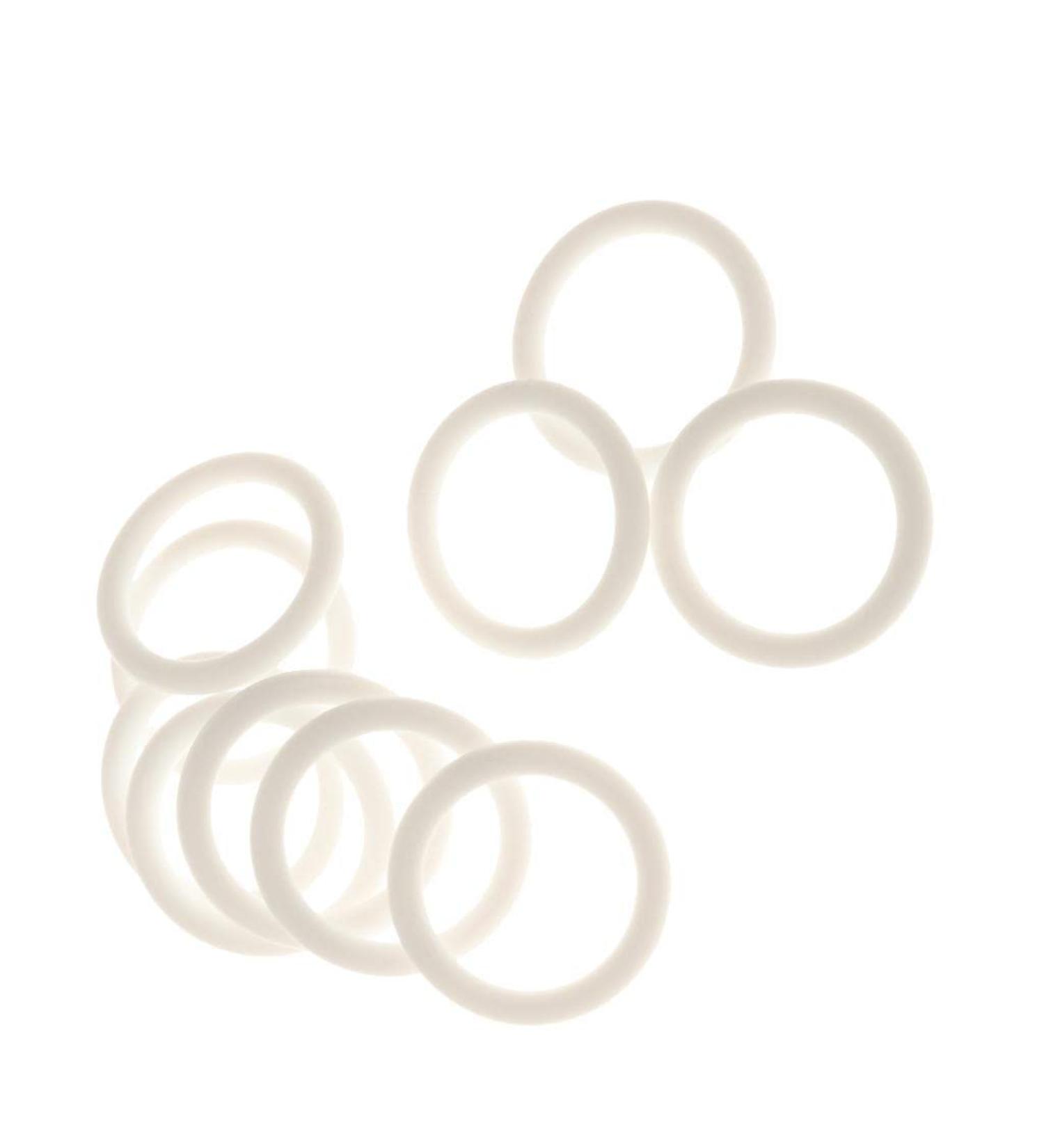 Set of 10 Pastel Pacifier Adapters - Universal Fit for Global Shipping | Baby Essentials - Buy Online on GoSupps.com