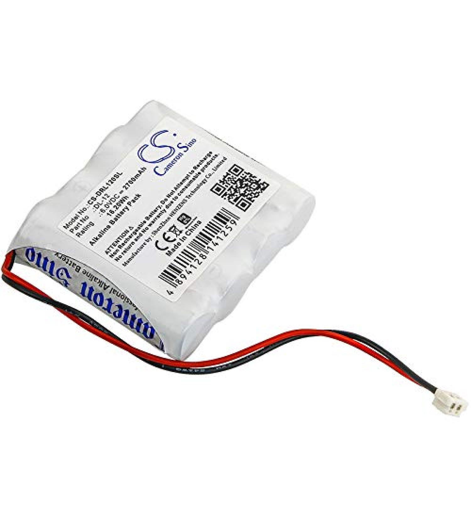 Buy Afshan 2700mAh/6.0V DRY0017 Battery Replacement for Interstate DRY0201 - International Shipping Available - Buy Online on GoSupps.com