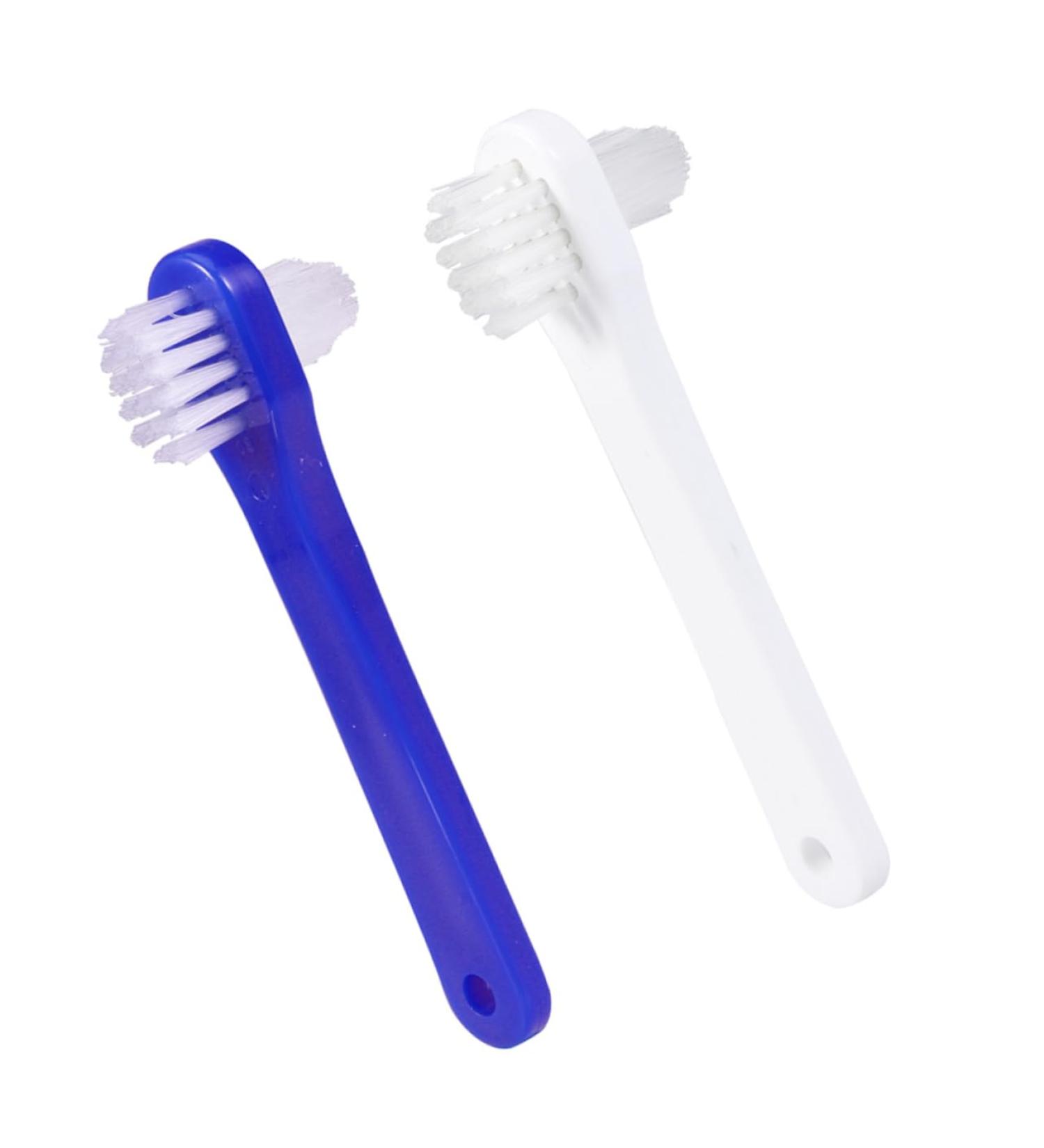 Gogogme 4-Piece Double-Headed Toothbrush Set - Prothesis Cleaning Brush & Art Tooth Cleaner for Optimal Oral Hygiene - Buy Online on GoSupps.com