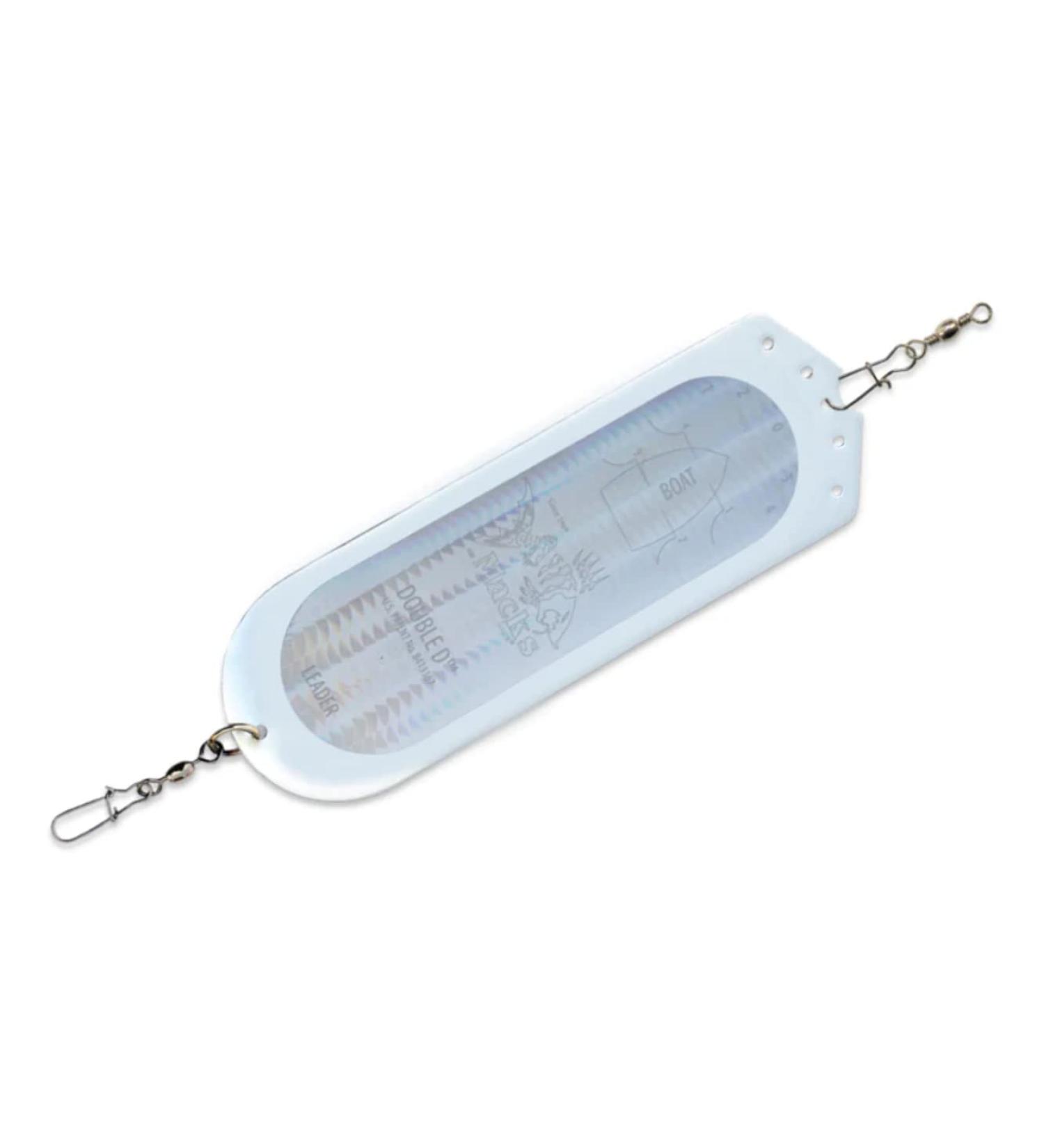 Mack's Lure Double D Dodger Silver 7.6 - Premium Fishing Tackle - Buy Online on GoSupps.com