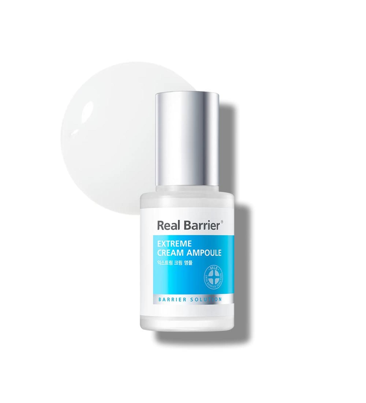 Real Barrier Extreme Cream Ampoule Facial Moisturizer with 3-Ceramide and Panthenol High Concentrated Ampoule for Sensitive Skin Nourishing Strengthening Skin Barrier MLE 1.01 Fl. Oz 30ml - Buy Online on GoSupps.com