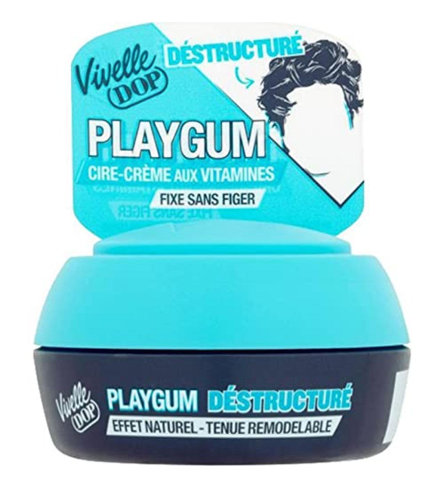 Vivelle DOP Playgum Deconstructed Cream-Wax with Vitamins 80ml (pack of 3)