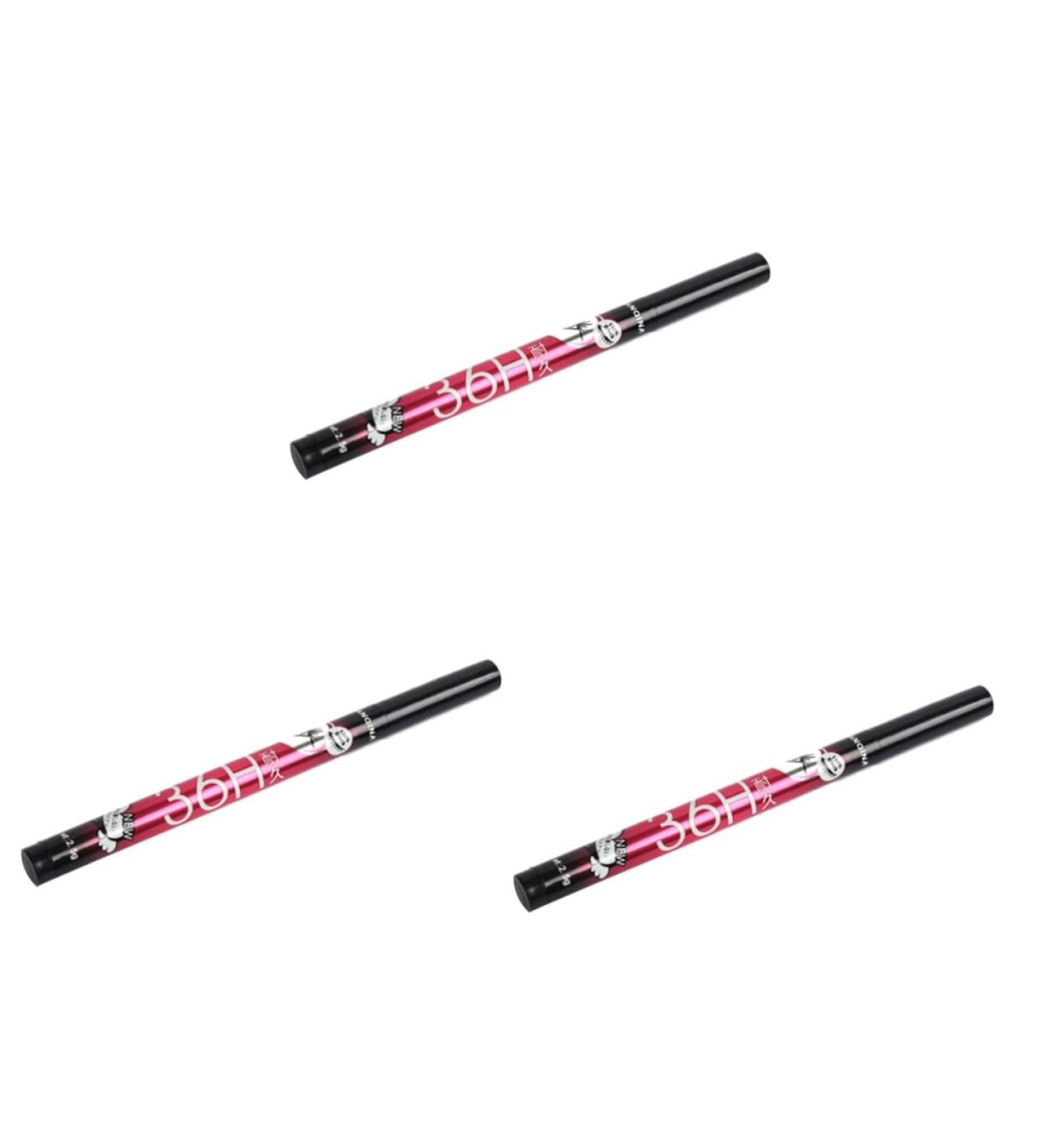 DRESSOOS 3pcs Eyeliner Liquid Pen Liquid Eyeliner Eyeline Liquid Pencil - Buy Online on GoSupps.com