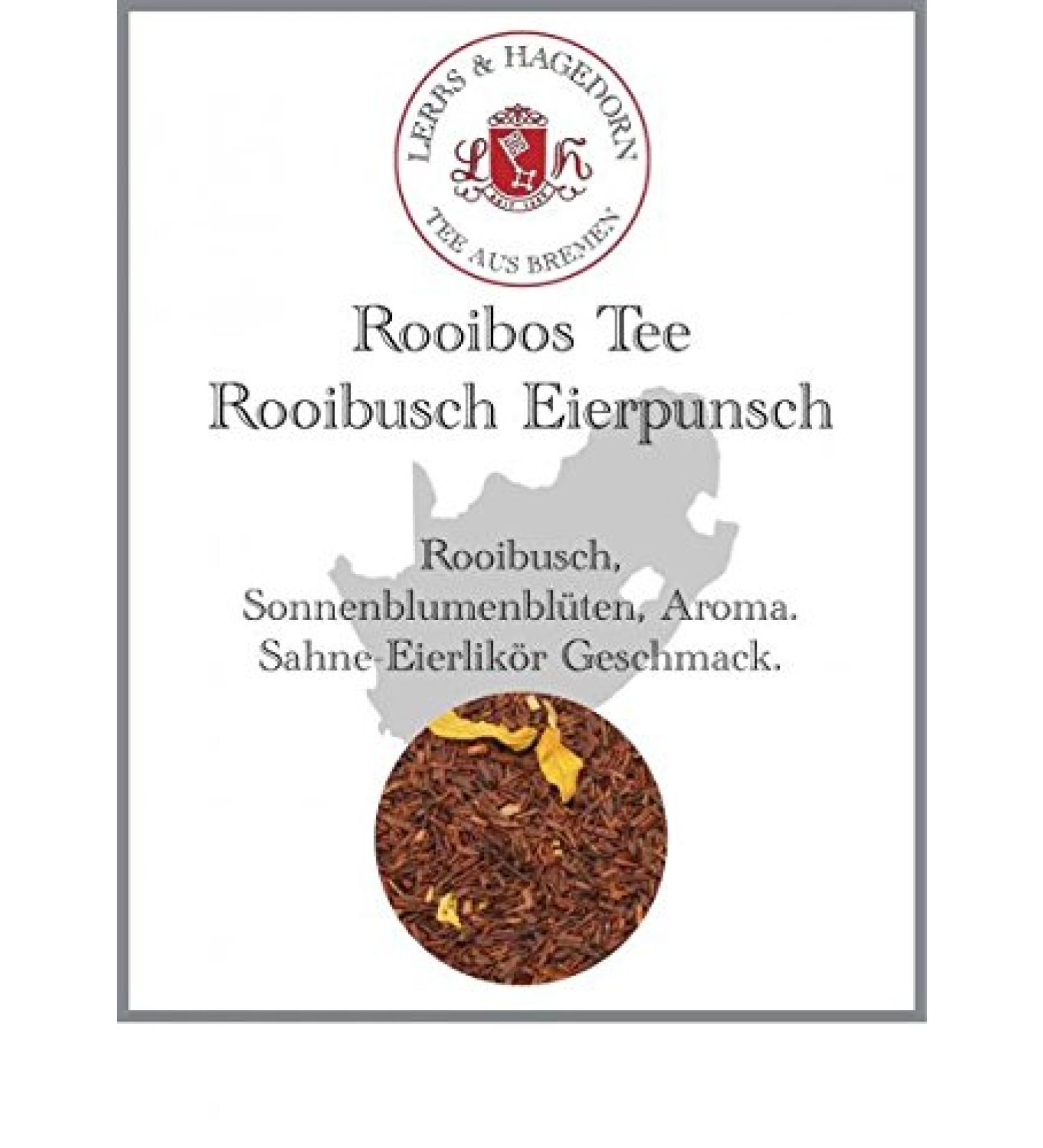  Lerbs & Hagedorn Rooibos Tea Rooibusch Egg Punch 1 kg - Buy Online on GoSupps.com