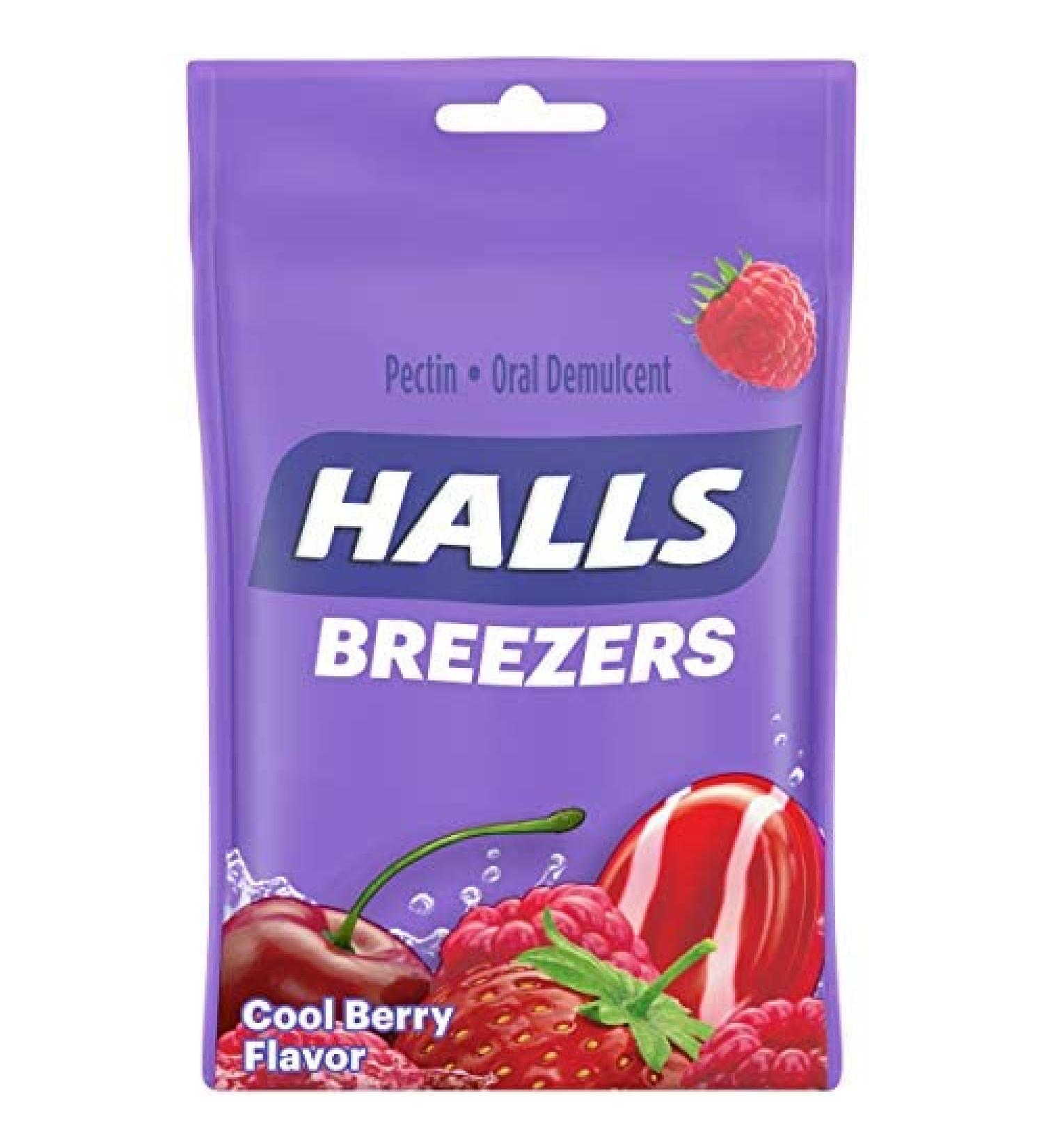 Halls Breezers Throat Drops - Soothing Relief for Sore Throats | [Your Brand Name] - Buy Online on GoSupps.com