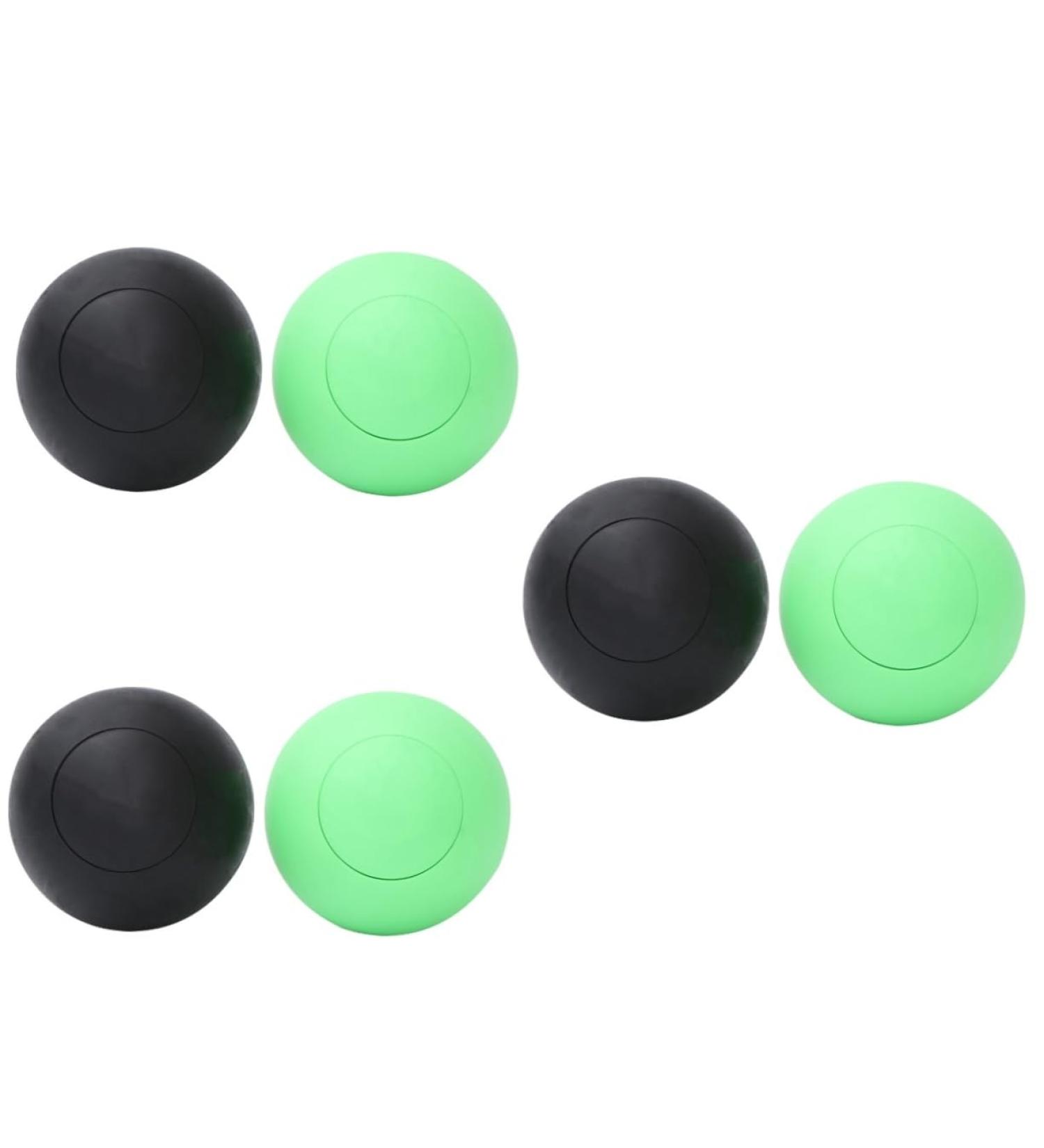 FRCOLOR 6PK Muscle Roll Massage Balls - Soft TPE Yoga & Pilates Roller for Sports & Self-Massage - Multi-Colored & Elasticity - Buy Online on GoSupps.com