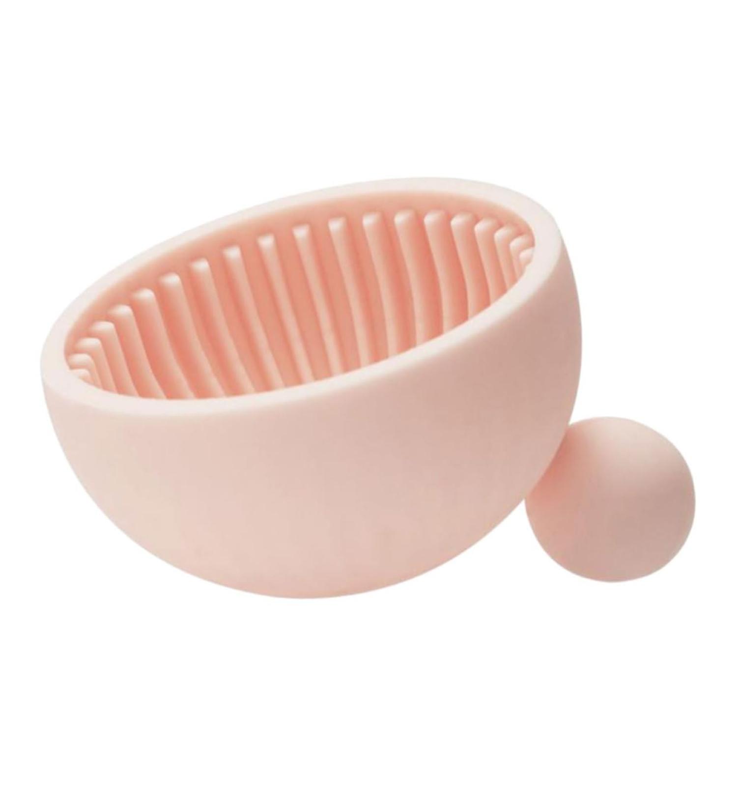DOITOOL 1pc Silicone Scrub Pad Makeup Cleaning Pad Hair Brush Cosmetic Tool Cleaning Brush Scrubber Mat Eye Patches for Adults Makeup Gadgets Washer Silica Gel Pink Makeup Brush - Buy Online on GoSupps.com