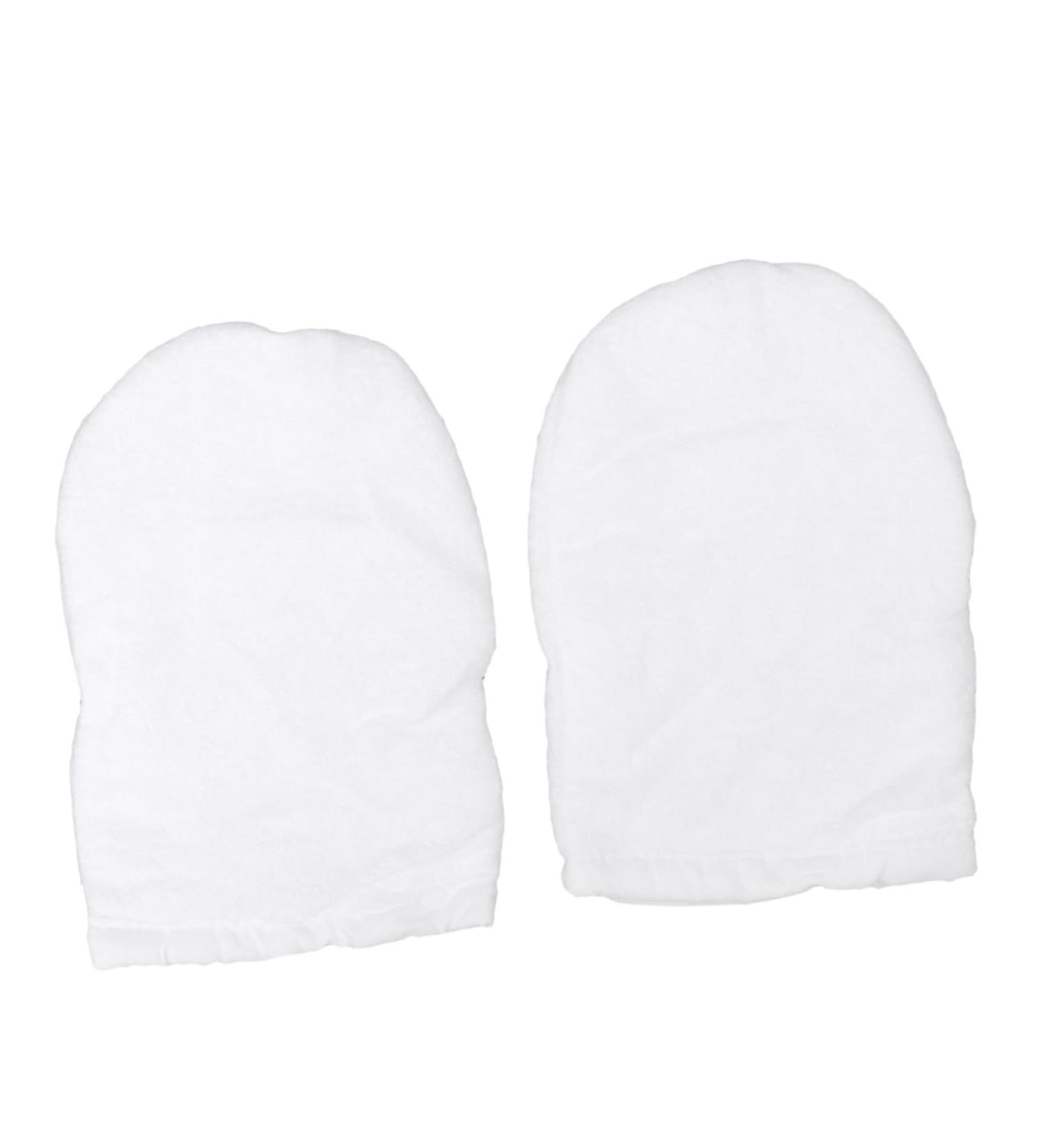 De Paraffine Avec Isolation Thermique Coton Et Chaussettes Pour Soins Spa Chaud Blanc - Buy Online on GoSupps.com