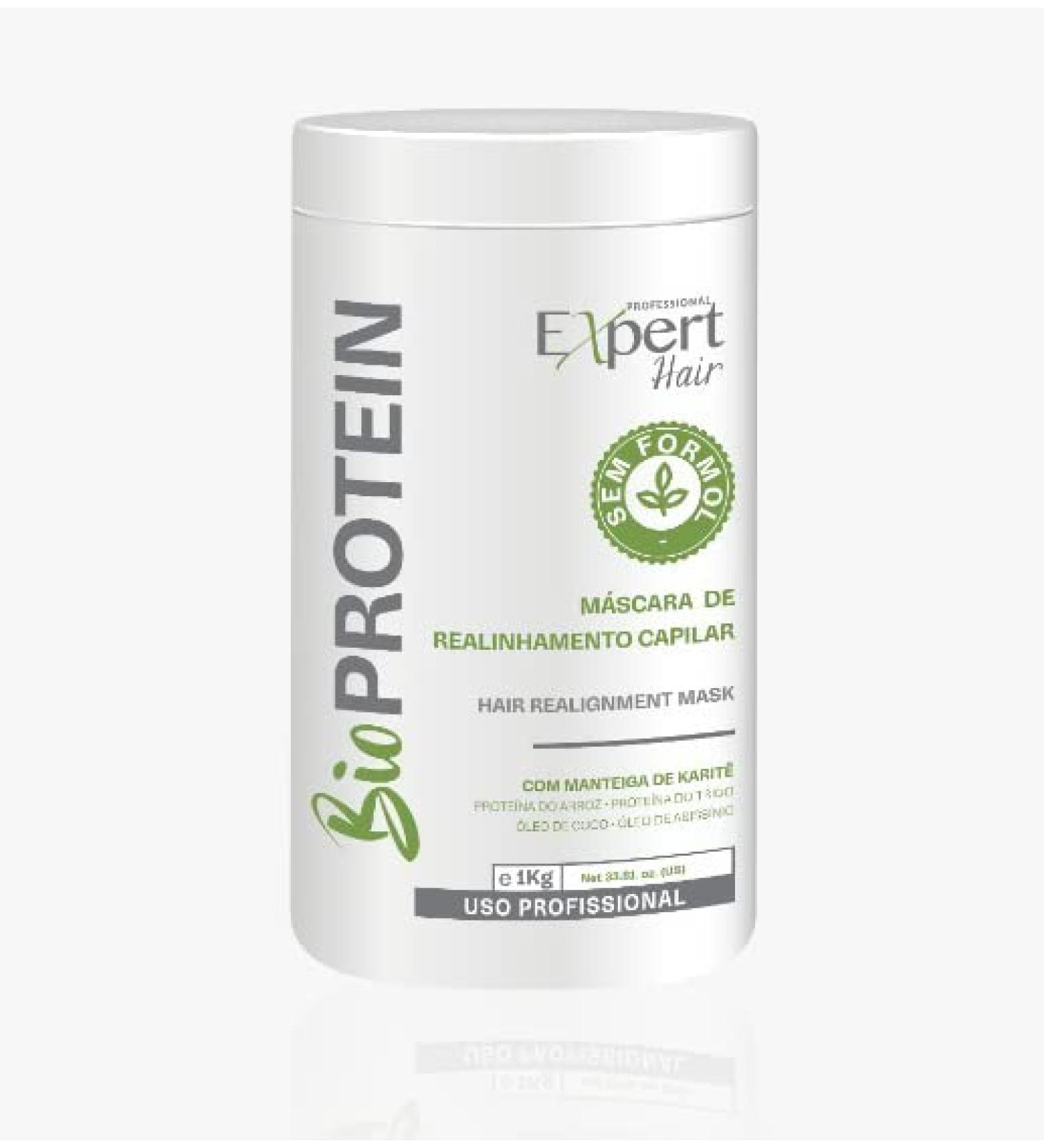 Expert Hair Bio Protein Professional Smoothing Treatment - Formaldehyde Free (1L/33.8oz)