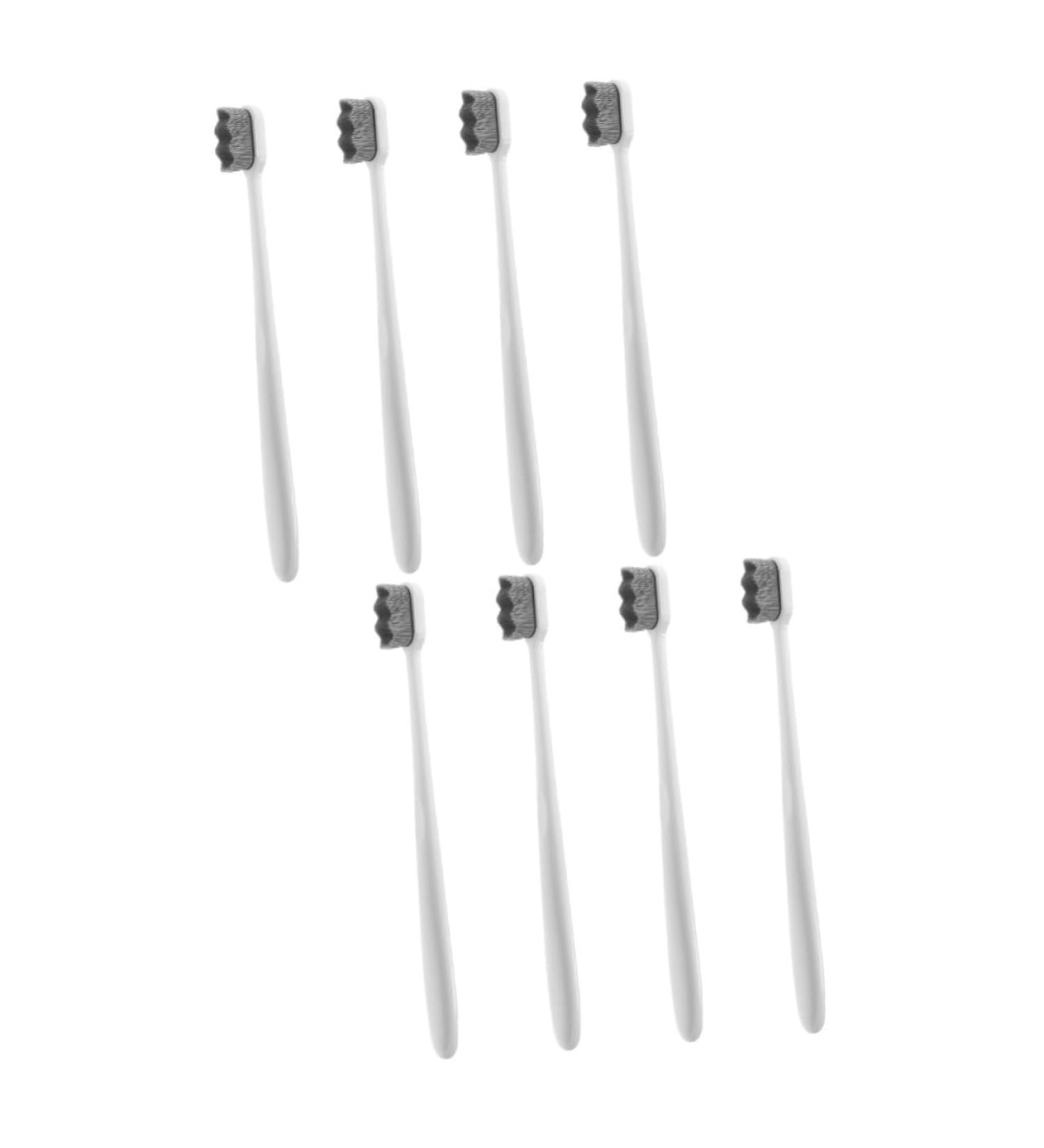 Shop Tovinanna 8-Piece Soft Toothbrush Set - Travel-Friendly Collapsible Ideal for Kids & Adults - Perfect for Home & On-the-Go! - Buy Online on GoSupps.com