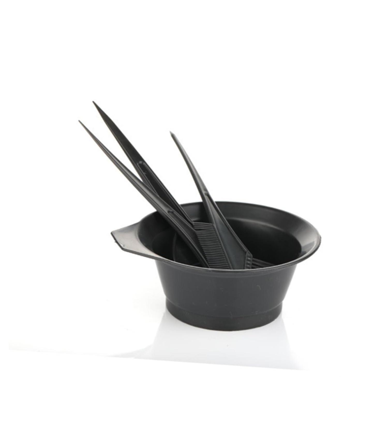 Housoutil 4 Sets Hair Dyeing Tools Reusable Hair Dye Tools Hair Dyeing Bowl Tools Cat Ears Sequin Hair Dye Board Diamond Tips Lash Cup Hair Coloring Bowl Four Piece Set Baking Oil - Buy Online on GoSupps.com