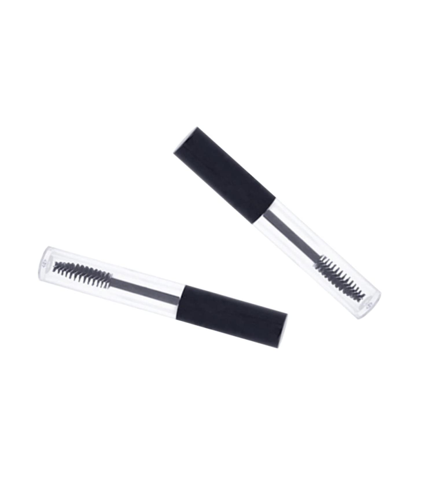 Beavorty 6pcs Clear Plastic Containers Clear Mascara for Eyelashes Clear Lip Gloss Eyelashes Tubes Empty Eyelash Wand Tube Empty Nail Polish Bottles Empty Tube Eyelash Cream Bottle Makeup - Buy Online on GoSupps.com