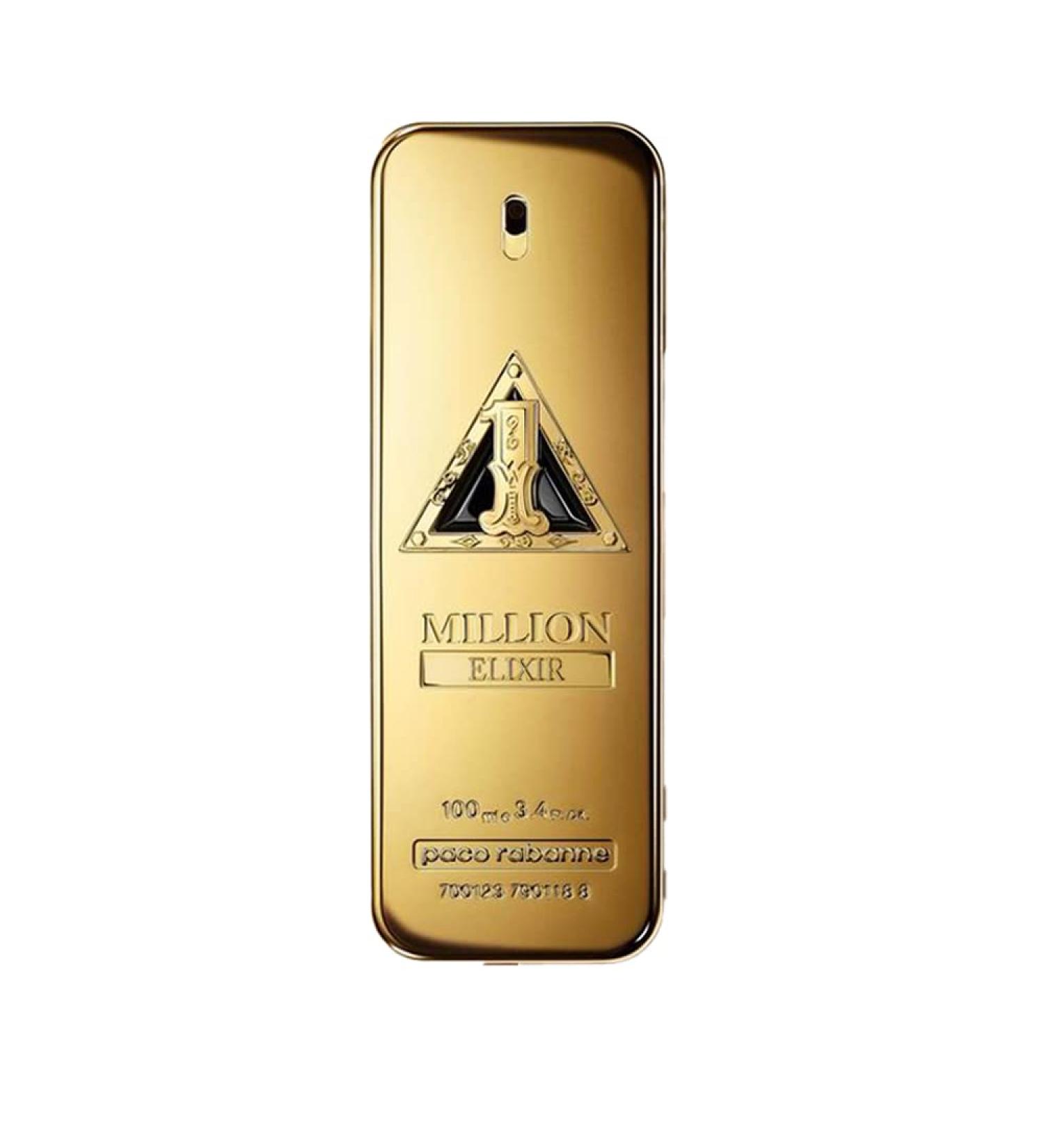 Paco Rabanne One million Elixir for Men Parfum Intense Spray, 3.4 Ounce (New 2022)