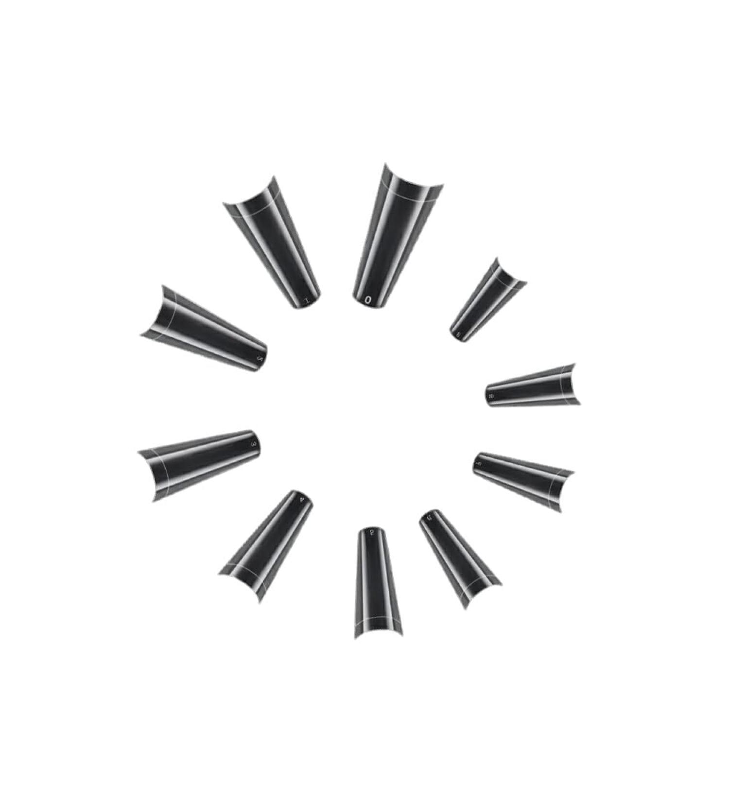 Dajidafu 500 Pieces Nails Acrylic Manicure Square False Transparent C-Curve Gel DIY Decor Extensions Decorations Gifts Salon clear - Buy Online on GoSupps.com