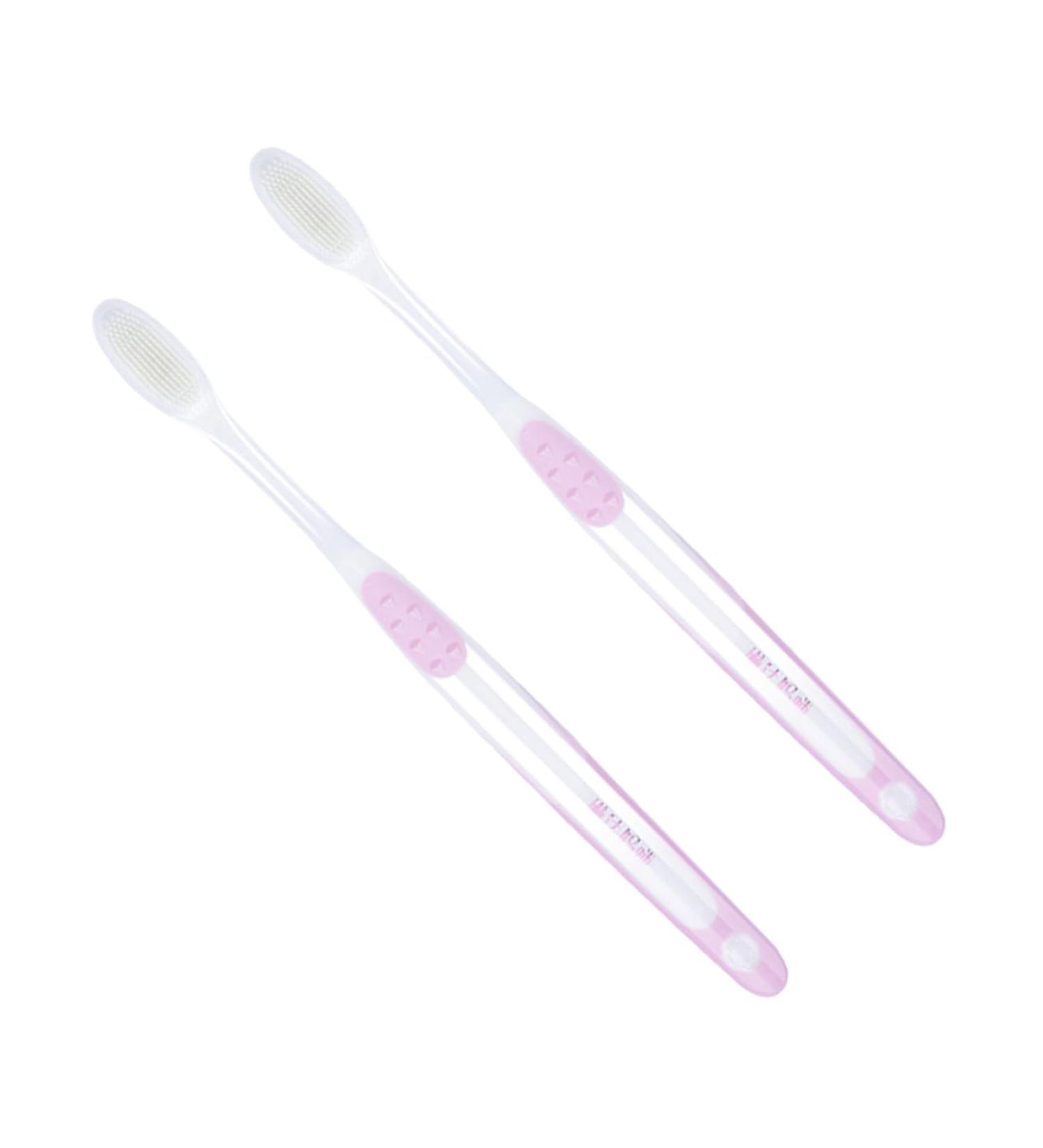 Ultechnovo 2-Pack Pregnancy Toothbrushes | Gentle Oral Care for Pregnant Women | Gum Care & Nursing Brushes - Buy Online on GoSupps.com