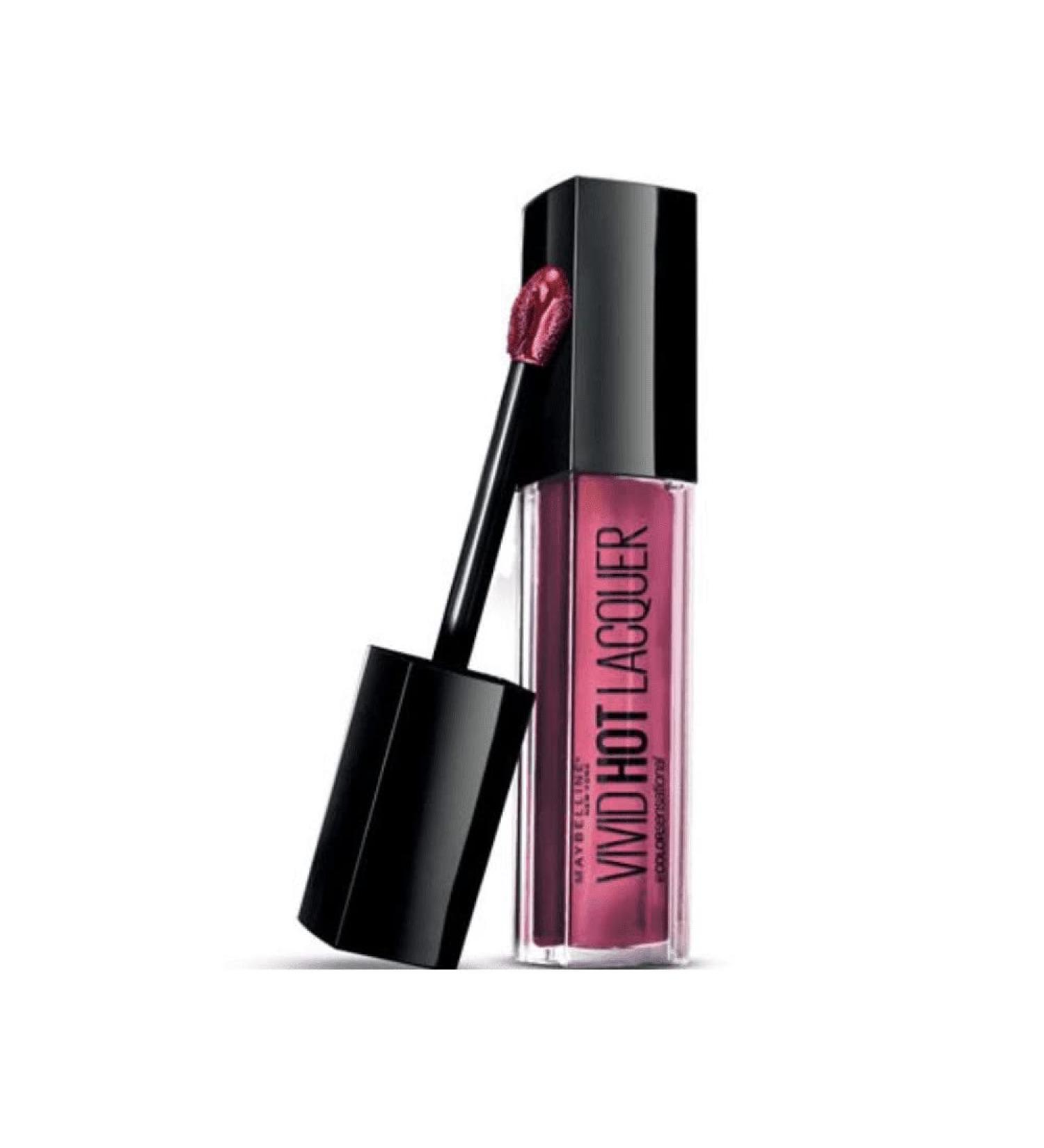 GEMEY MAYBELLINE New York Vivid Hot Lacquer Lipstick Old Pink 66 Too Cute Old Pink 66 Too Cute 1 piece (1 pack)