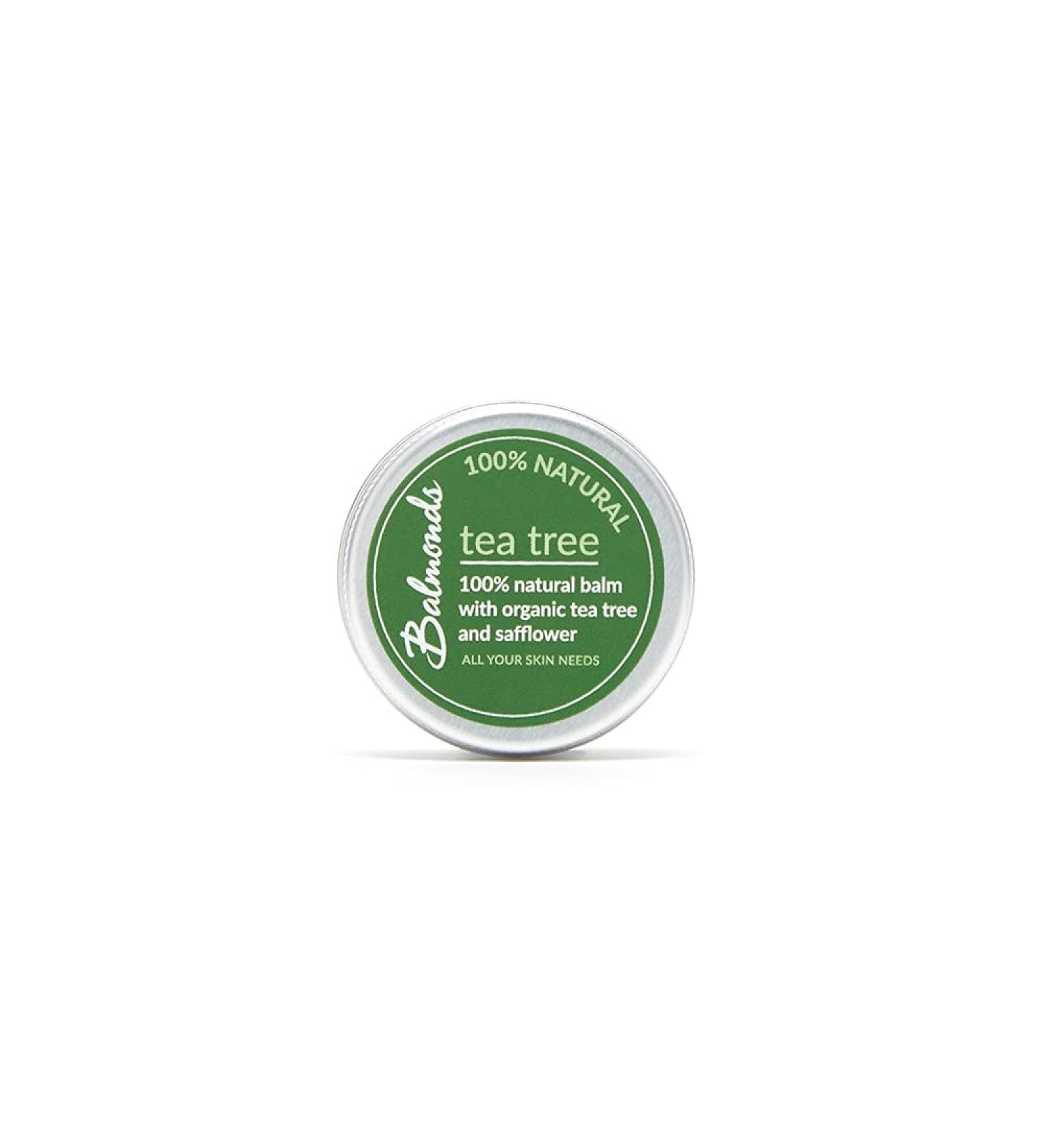 Balmonds Tea Tree Balm for Cold Sores Fungal Conditions Acne Spots and Insect Bites (50ml) 50 ml (Pack of 1) - Buy Online on GoSupps.com