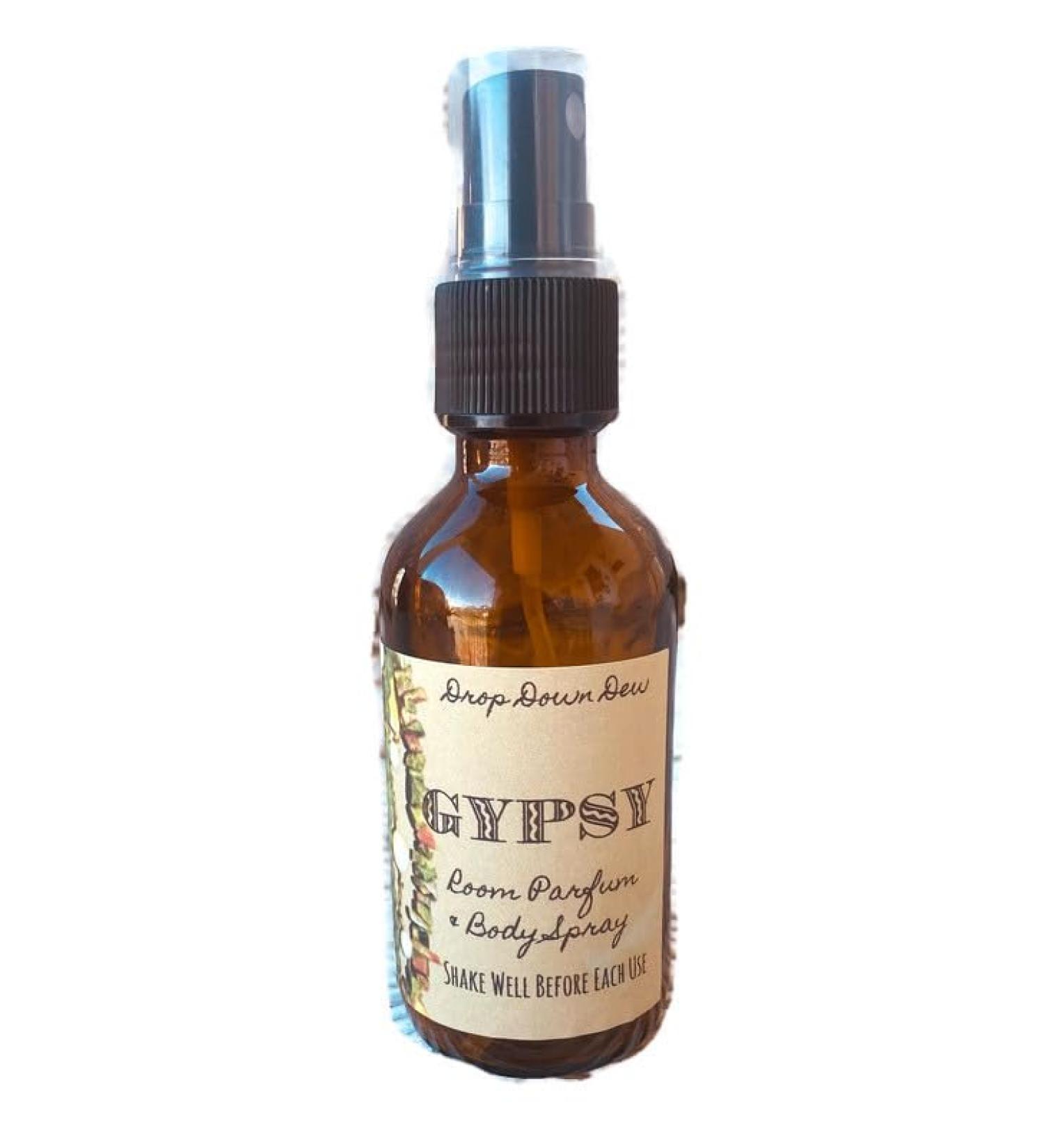 Gypsy Room Parfum Body Spray Gypsy Perfume Patchouli Saffron Tobacco Vanilla Sage Sandalwood Earthy Perfume NEW LARGER SIZE - Buy Online on GoSupps.com
