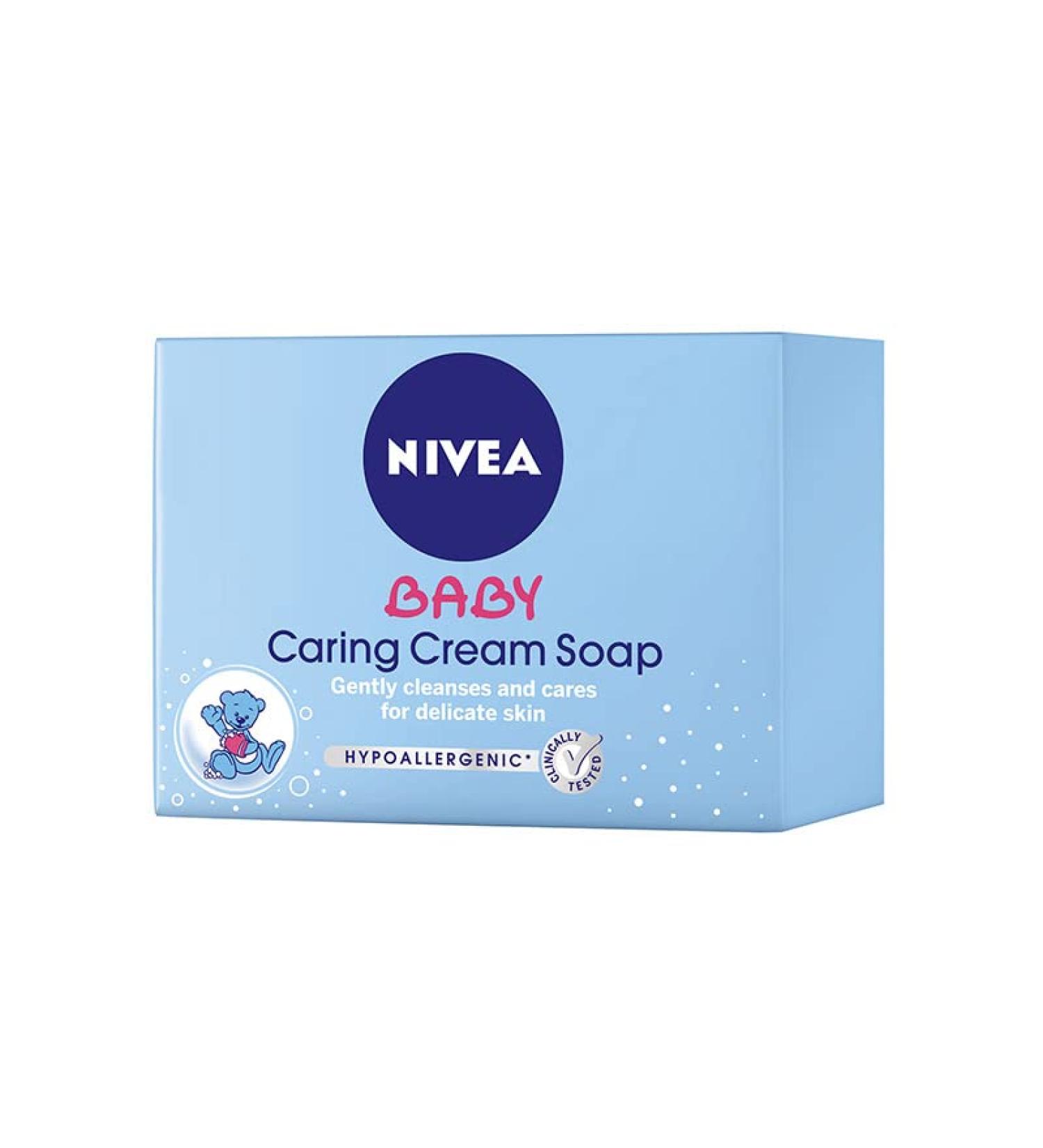 NIVEA Nivea Nourishing Baby Cream Soap 100g (Pack of 3)