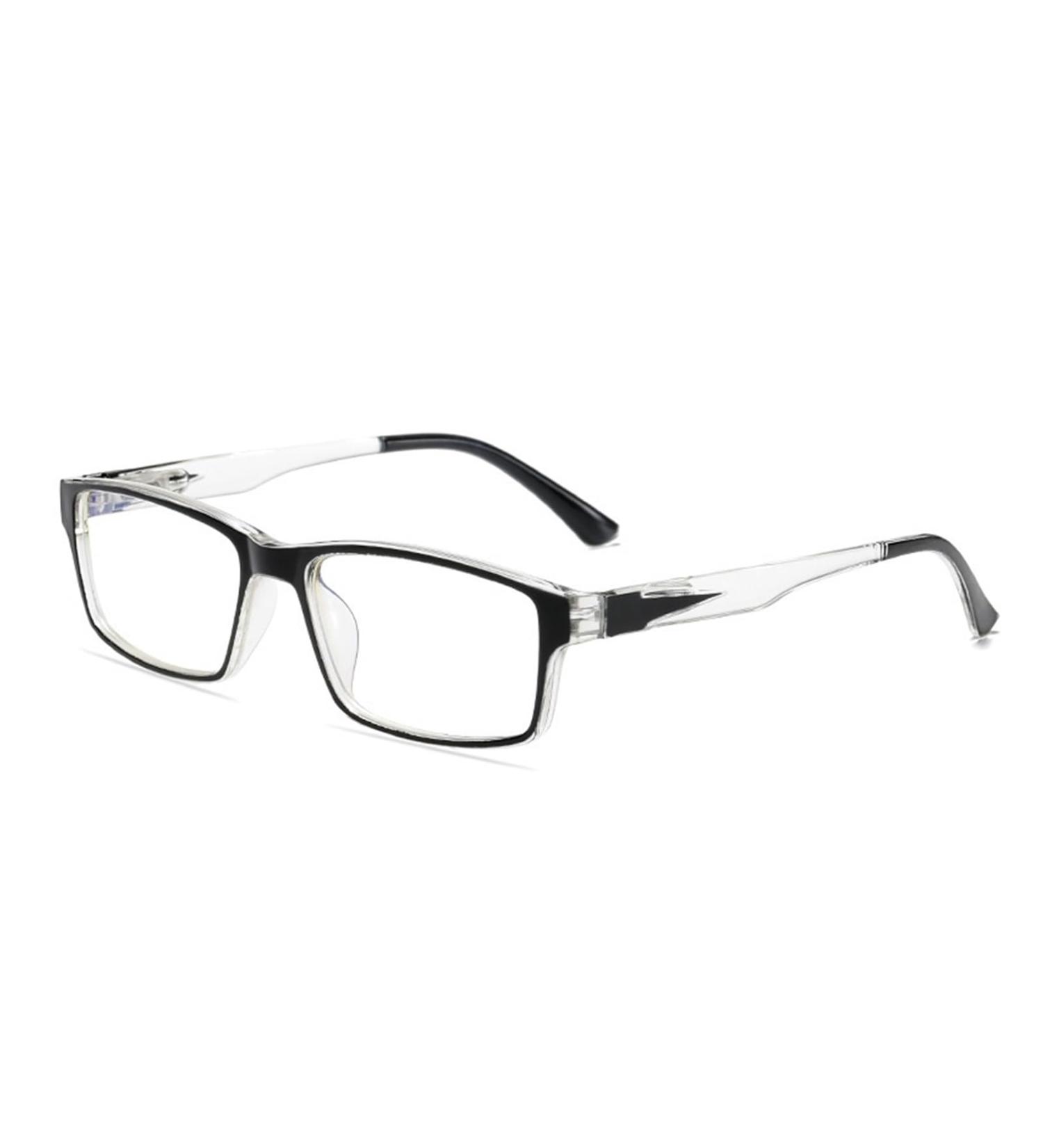Shop IYNWBJTS KY2823 Anti Blue Light Reading Glasses for Men & Women - Farsighted 4.00 Black Transparent | International Shipping - Buy Online on GoSupps.com