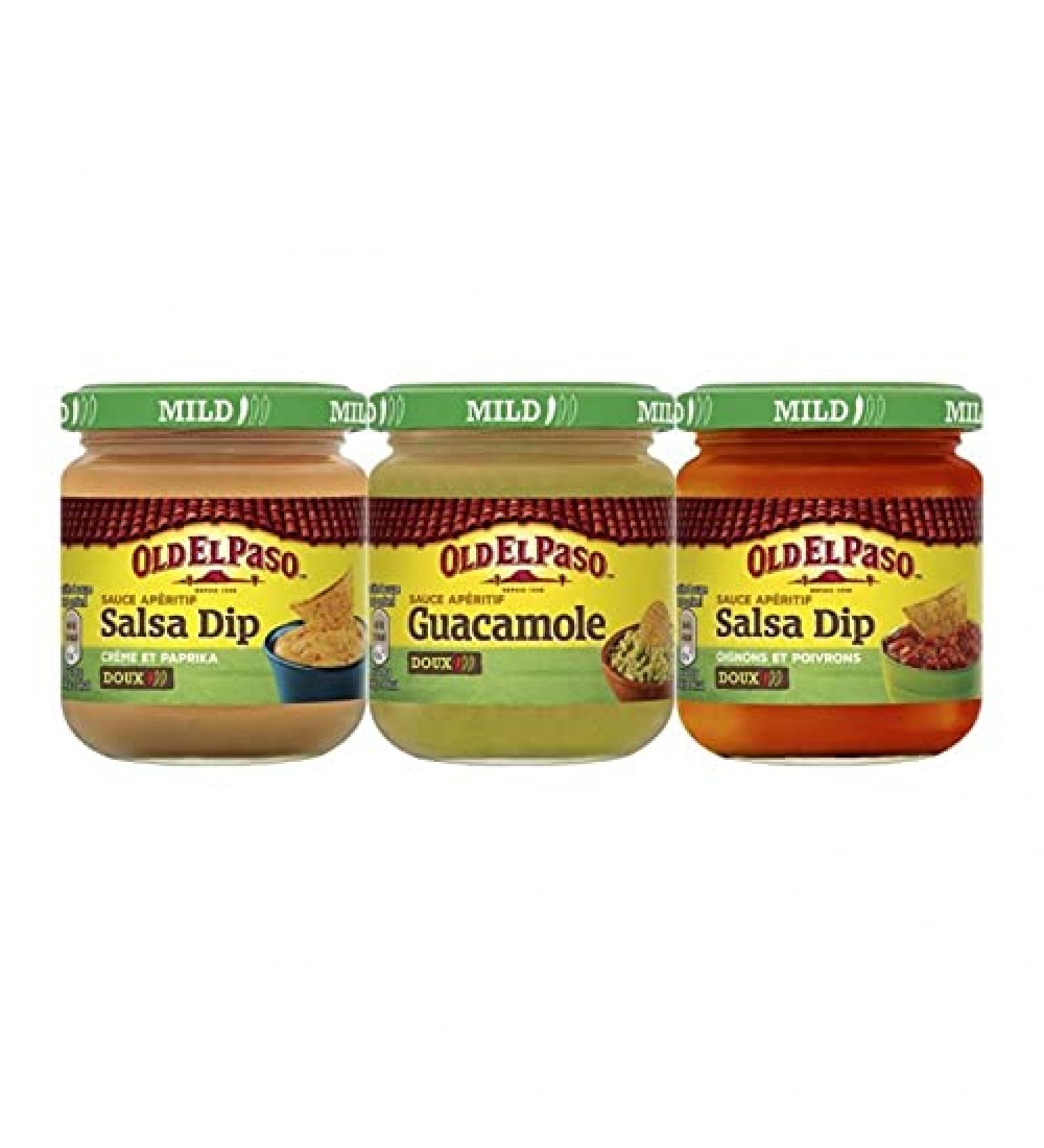 Old El Paso Assortment of 3 Sweet Sauces 575 g (Pack of 3)