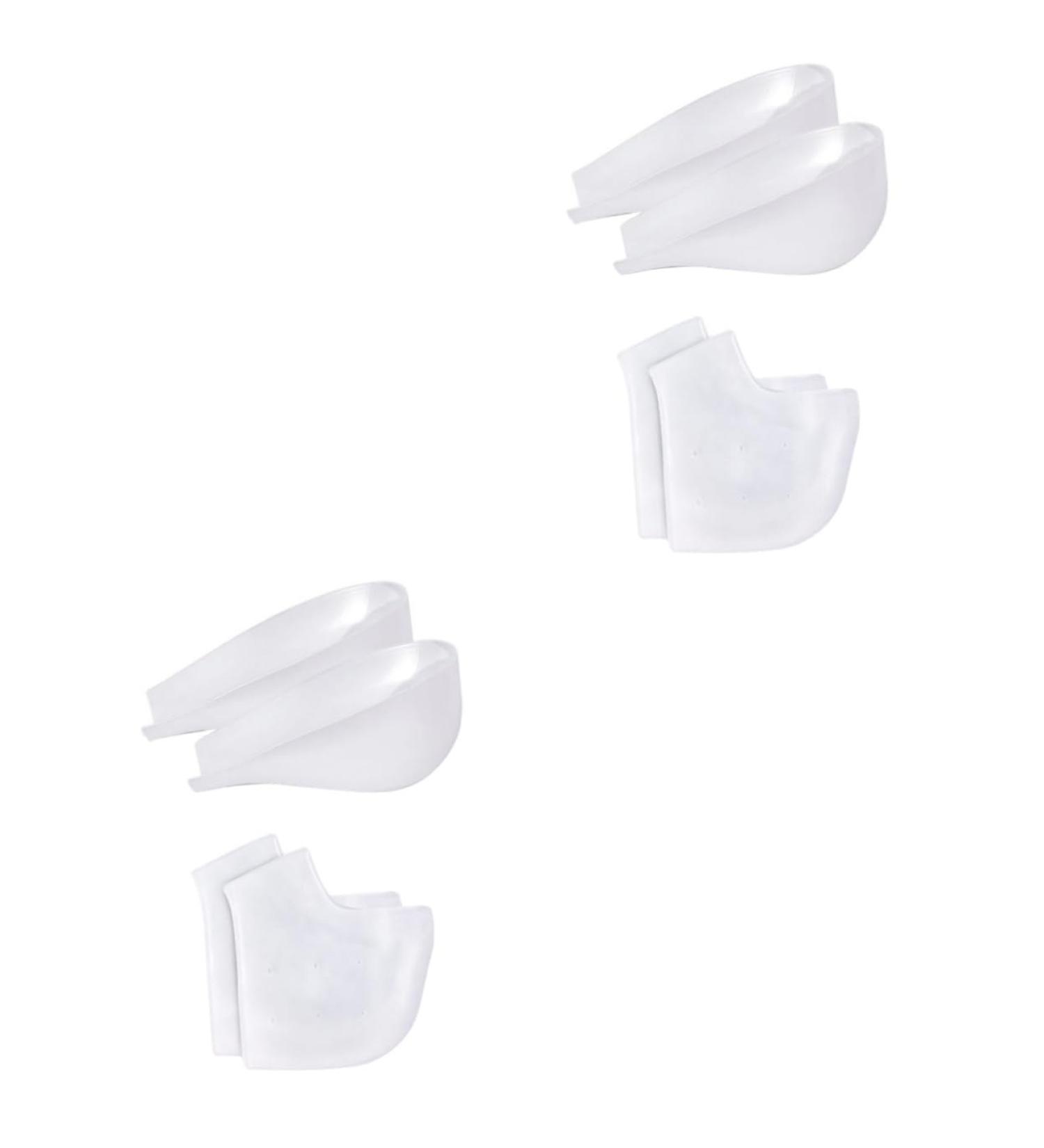 FOMIYES Heel Cover Half Pad - 2 Sets - White Sports Accessories for Comfort & Support - Buy Online on GoSupps.com