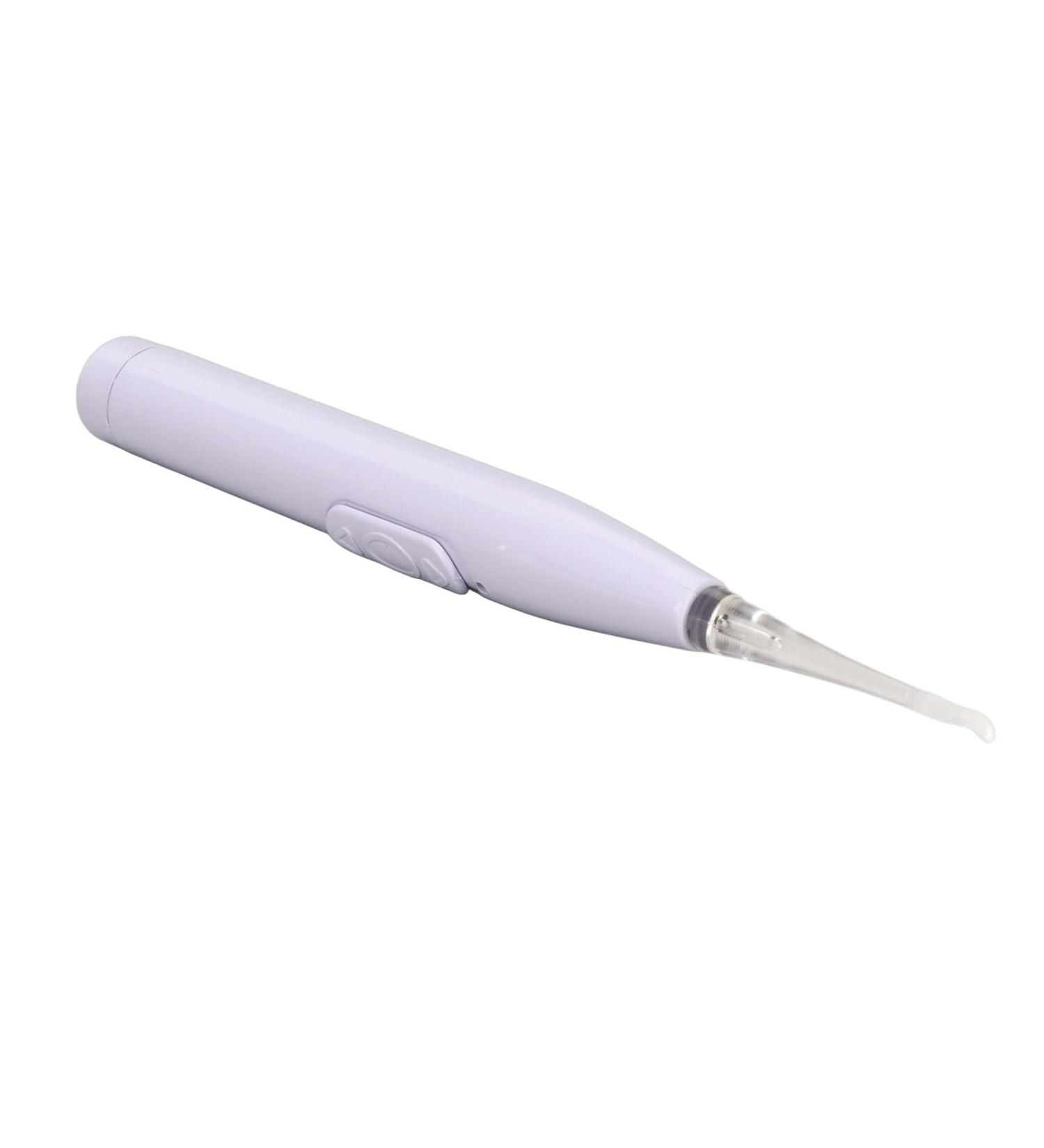 USB Rechargeable Kids Ear Wax Removal Spoon with LED Flashlight - Safe Purple Ear Pick for Home Use - Buy Online on GoSupps.com