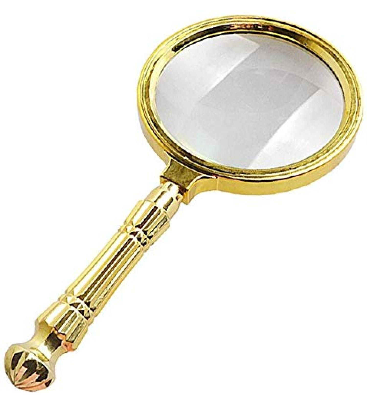 Magnifying Glasses Educational Hobby Magnifiers Handheld Magnifier 10 Times Older Reading Appraisal Optical Lens Magnifier Child Observing Portable Enlarged Mirror Handle Detachable Comfortable - Buy Online on GoSupps.com