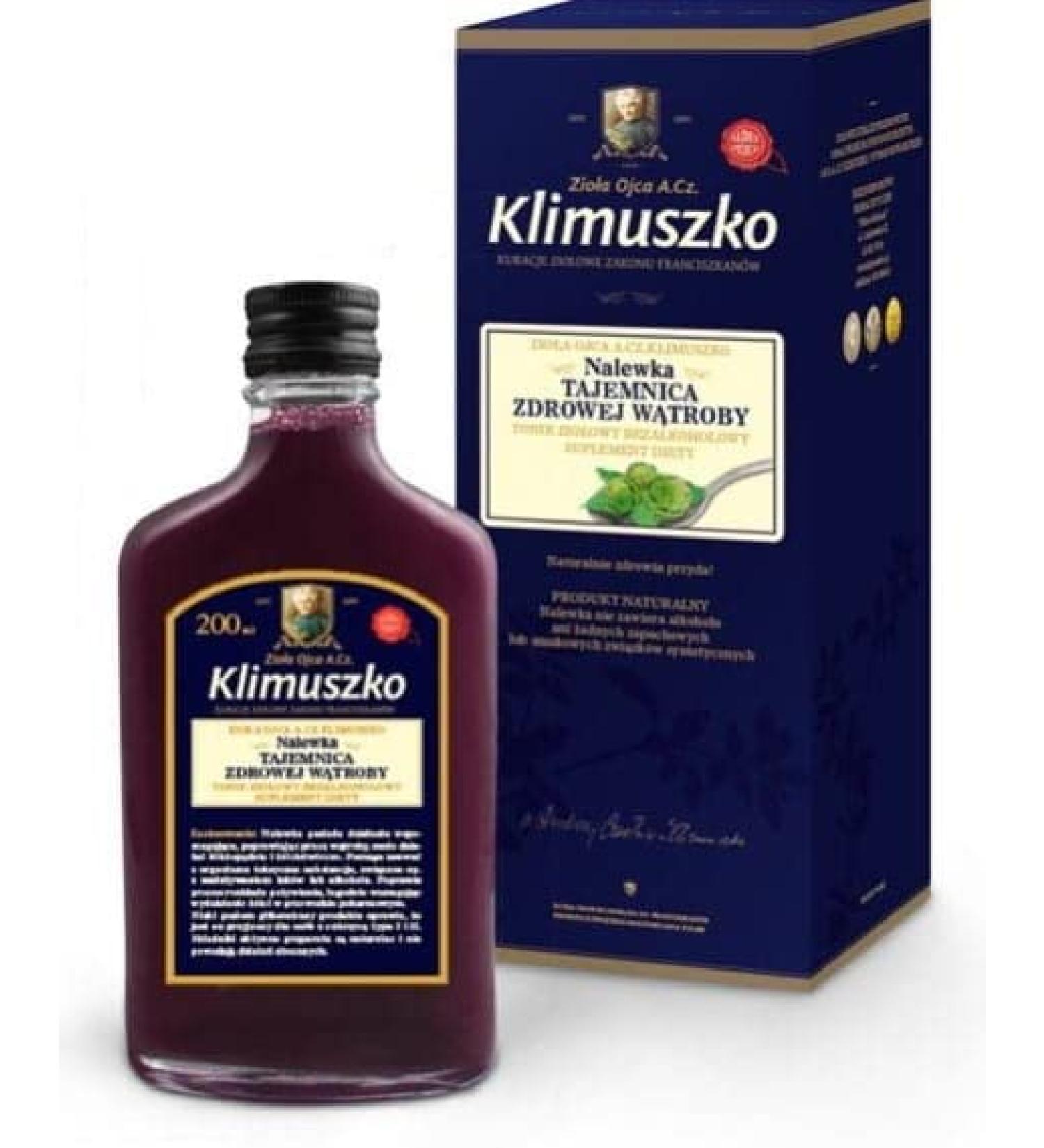 ZIO A OJCA KLIMUSZKO Klimuszko Tincture to support the liver 200 ml