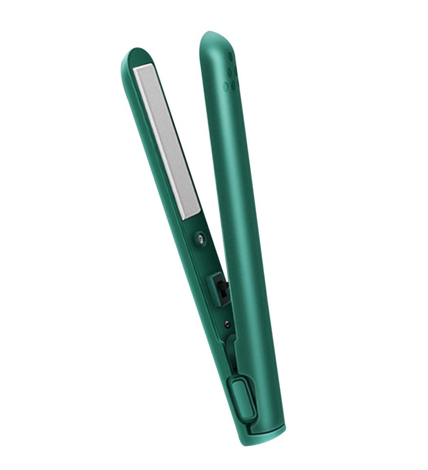 Buy Cordless Ceramic Hair Styling Iron | Portable USB Hair Straightener | Professional Reusable Electric Flat Iron - Buy Online on GoSupps.com