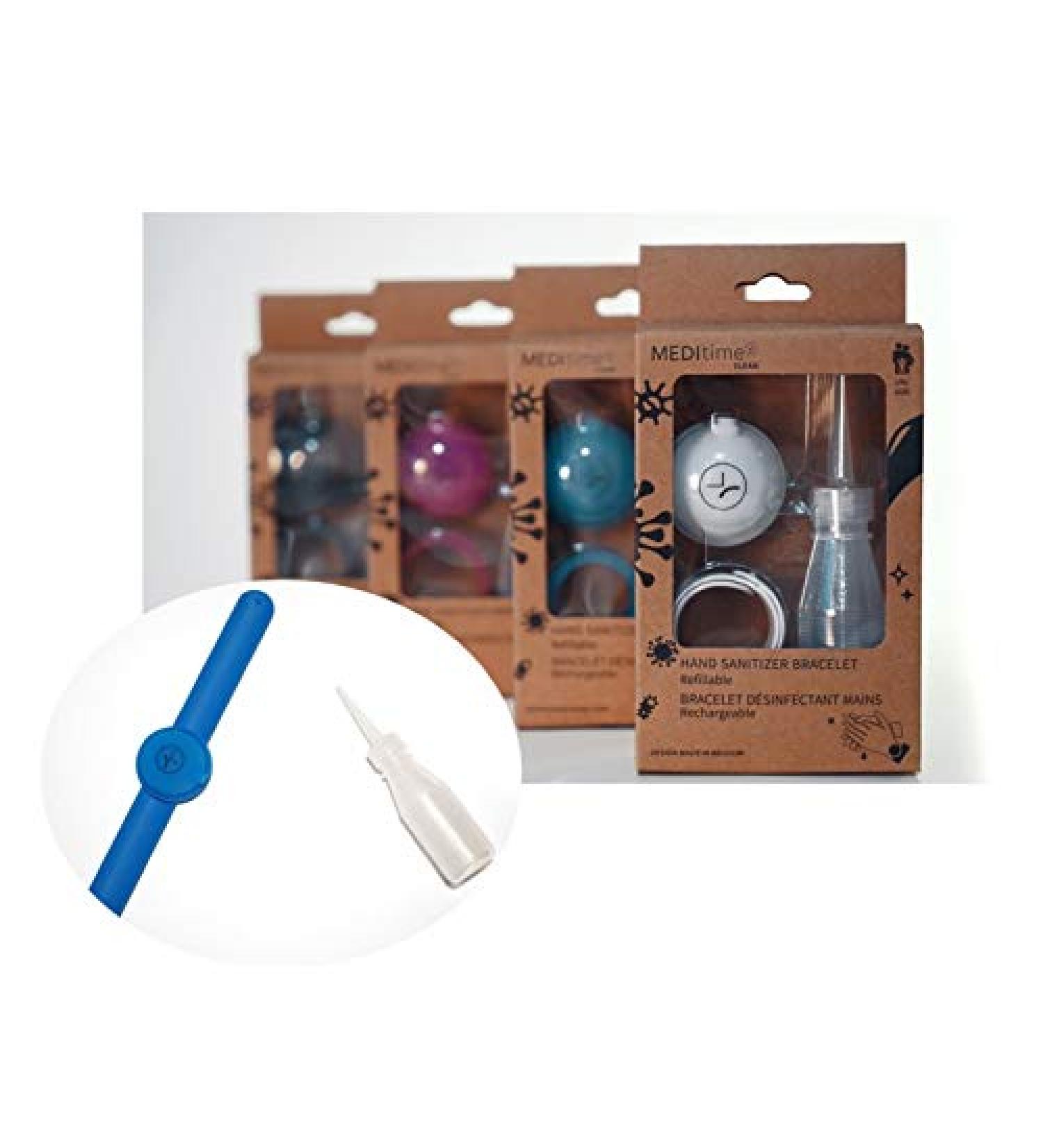 Blue Refillable Gel/Liquid Wristband - UNIsize | Long-lasting and Adjustable - Buy Online on GoSupps.com