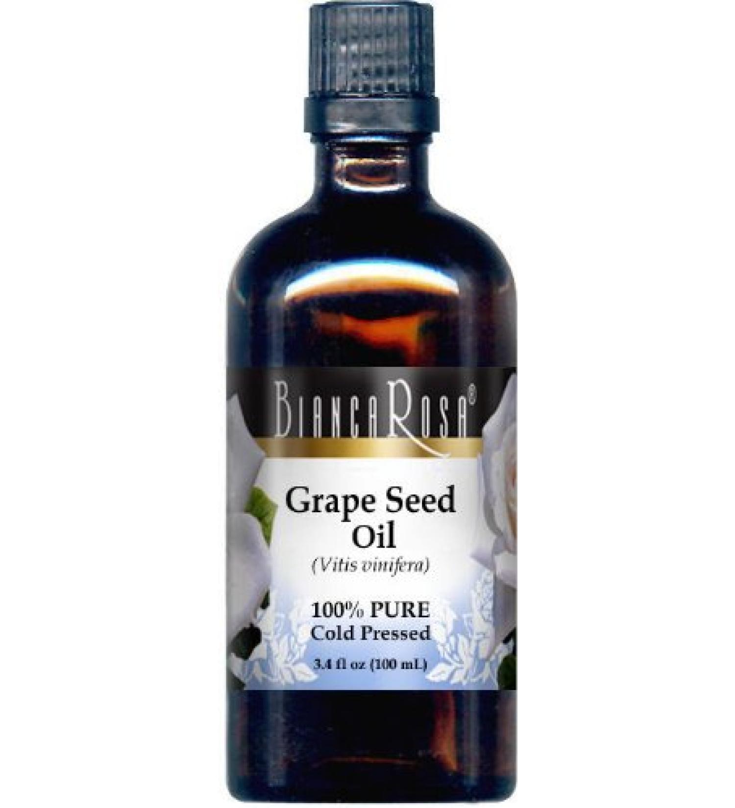 Bianca Rosa Grape Seed Oil - 100% Pure (3.40 fl oz ZIN: 428135) - 2 Pack - Buy Online on GoSupps.com
