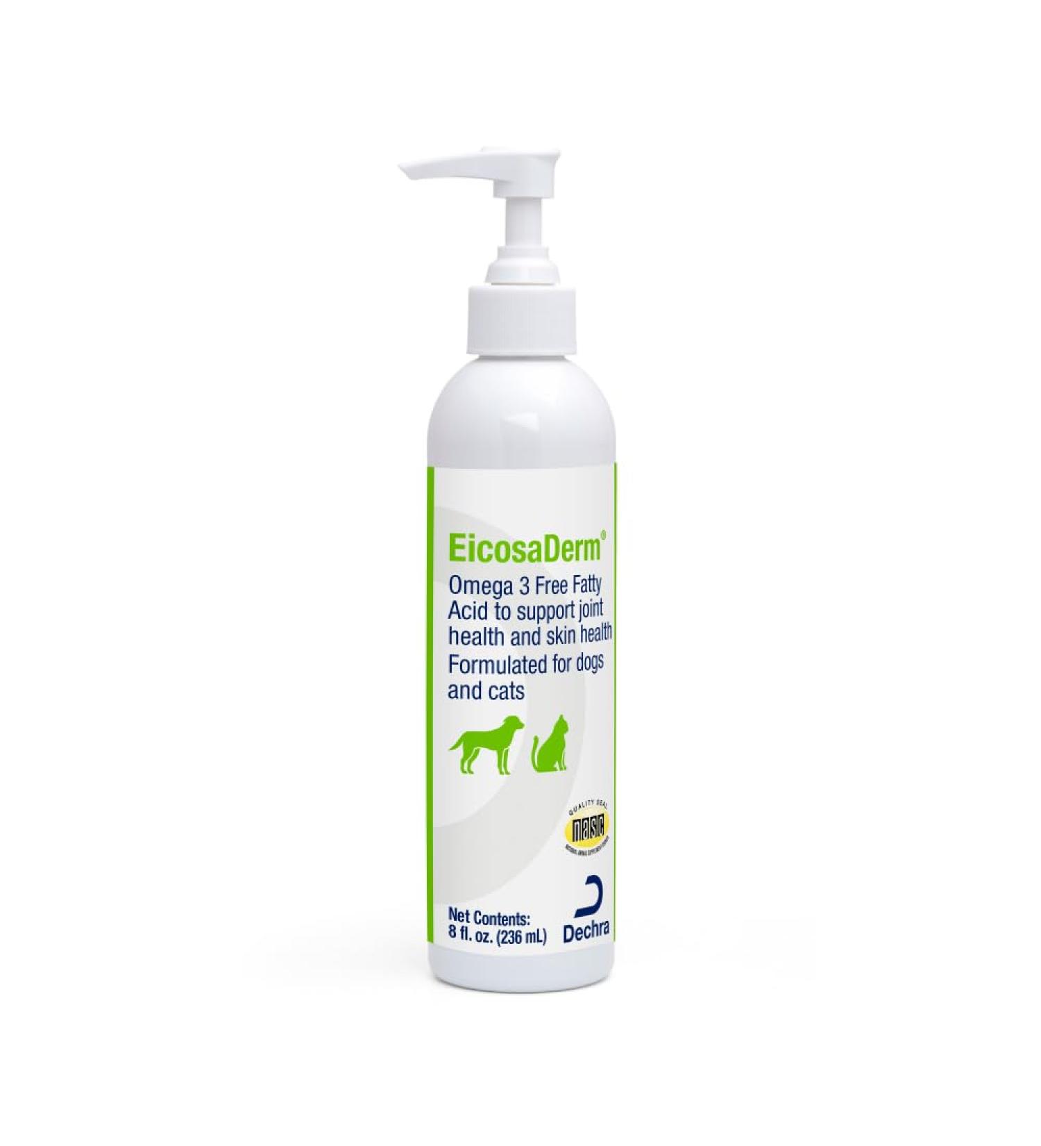 EicosaDerm Omega 3 Liquid for Dogs and Cats 8 oz - Buy Online on GoSupps.com