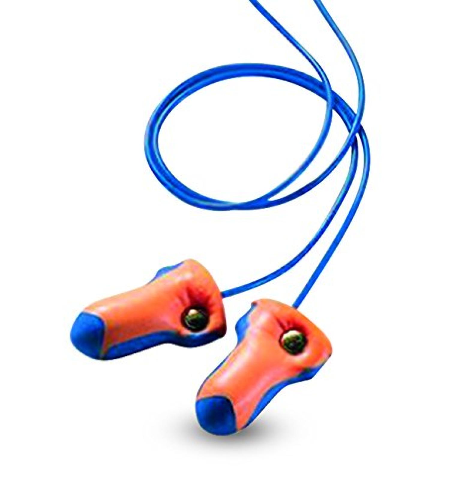 HONEYWELL LT-30 Corded Laser Trak High Visual And Metal Detectable Earplugs