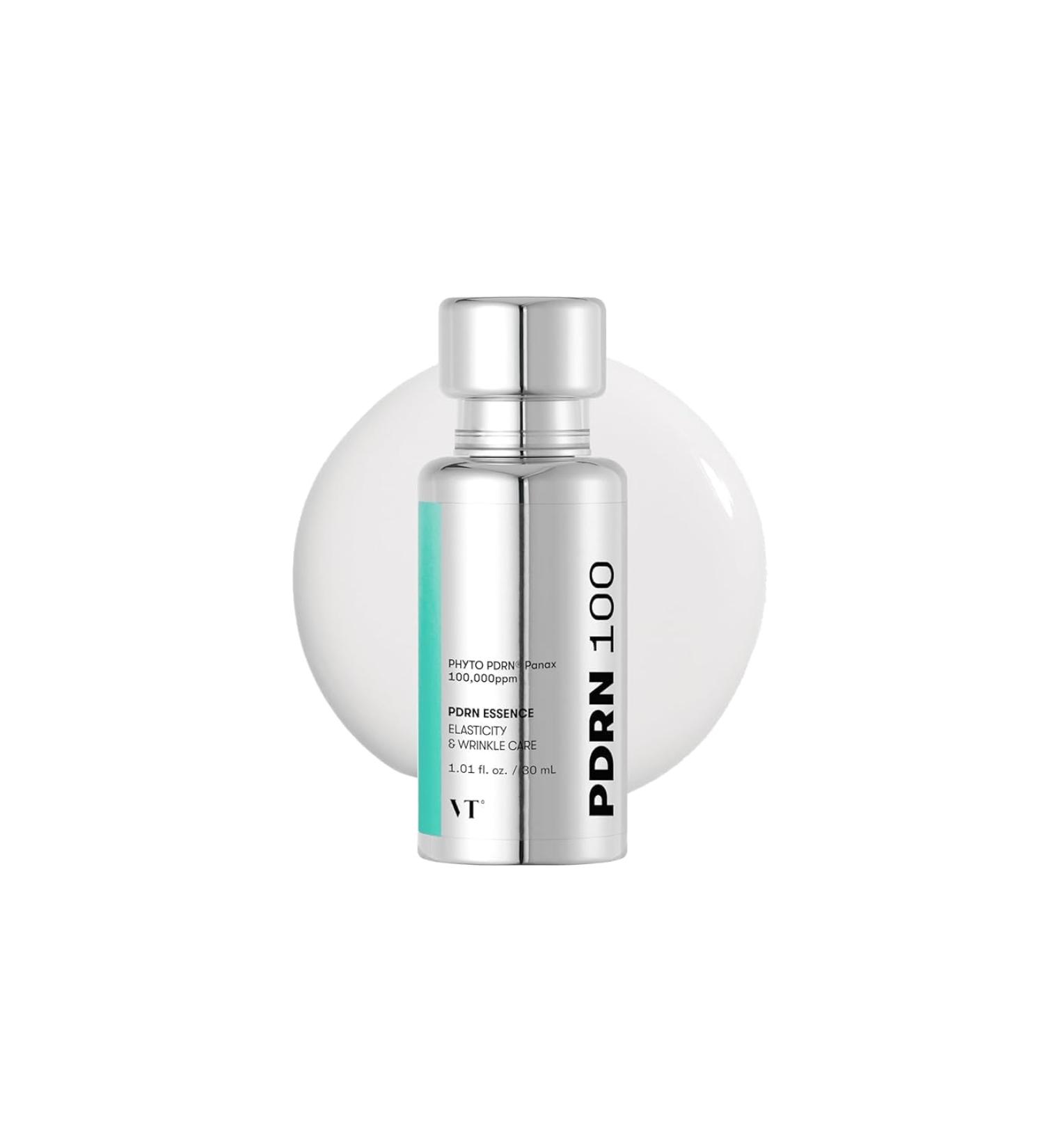 VT Cosmetics PDRN 100 Essence - Korean Ginseng Plant-Derived Serum for Natural Glow | Premium Skincare 1.01 fl. Oz - International Shipping Available - Buy Online on GoSupps.com