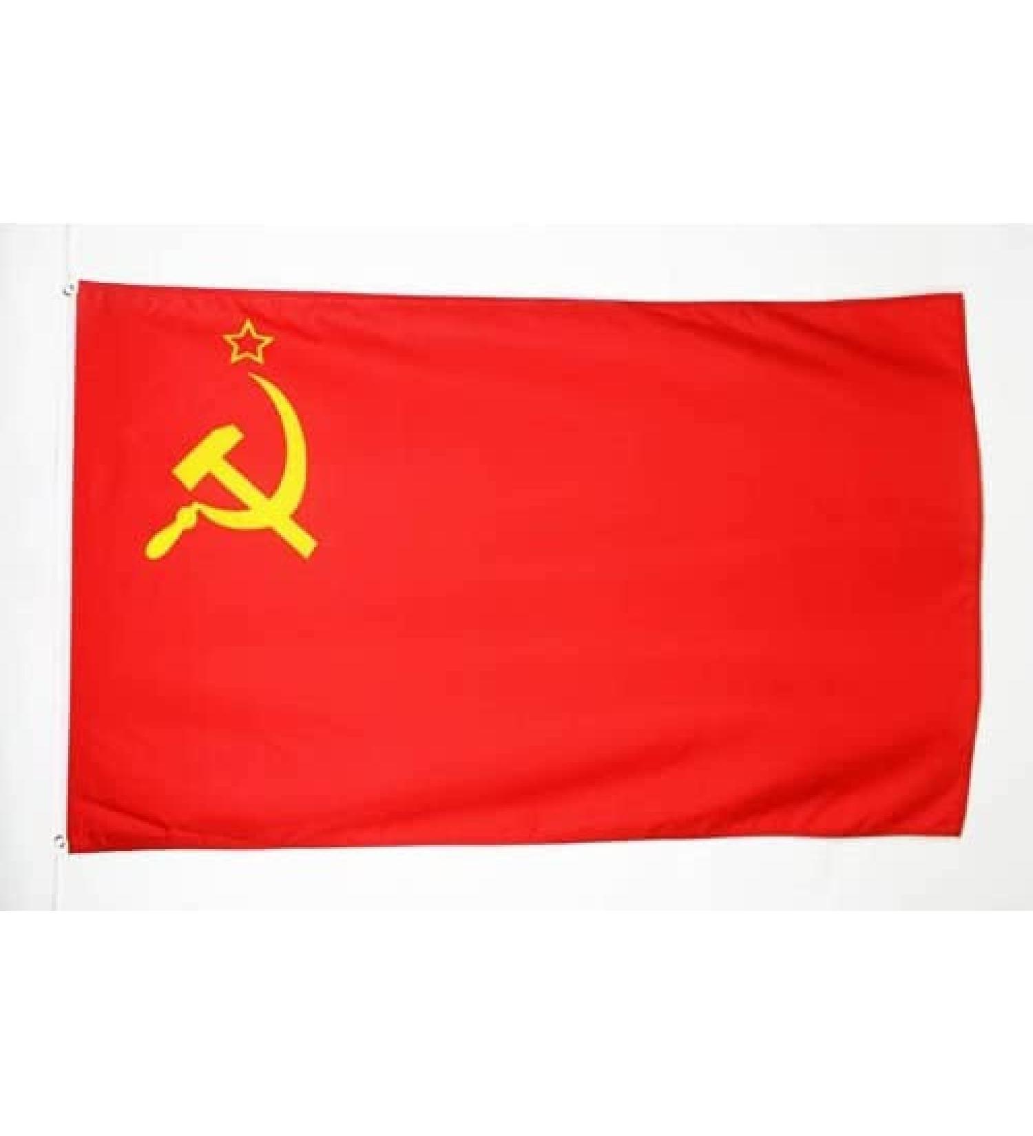 AZ FLAG USSR 75D Polyester Flag with eyelets 150 x 90 cm