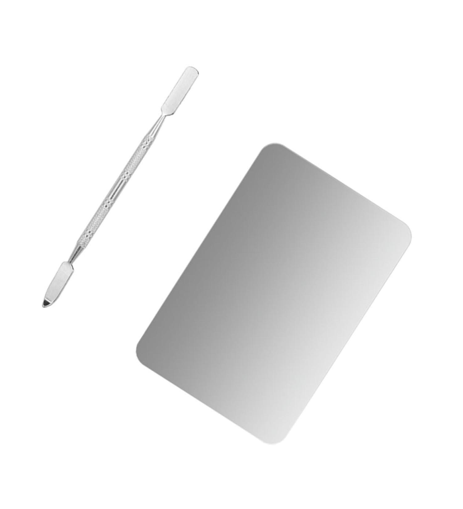 Buy Hemoton 2pcs Cosmetice Mixing Kit - Foundation Nail Polish Contour Palette & Stainless Steel Makeup Supplies - Fast International Shipping - Buy Online on GoSupps.com