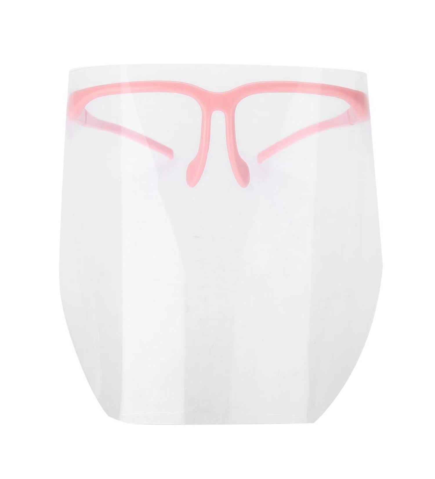 Face Shield Visor Transparent Full Face Visor Resistant Dental Face Mask Professional Detachable Dental Protective Dental Face Shield for Daily Activities and Working(Pink) - Buy Online on GoSupps.com