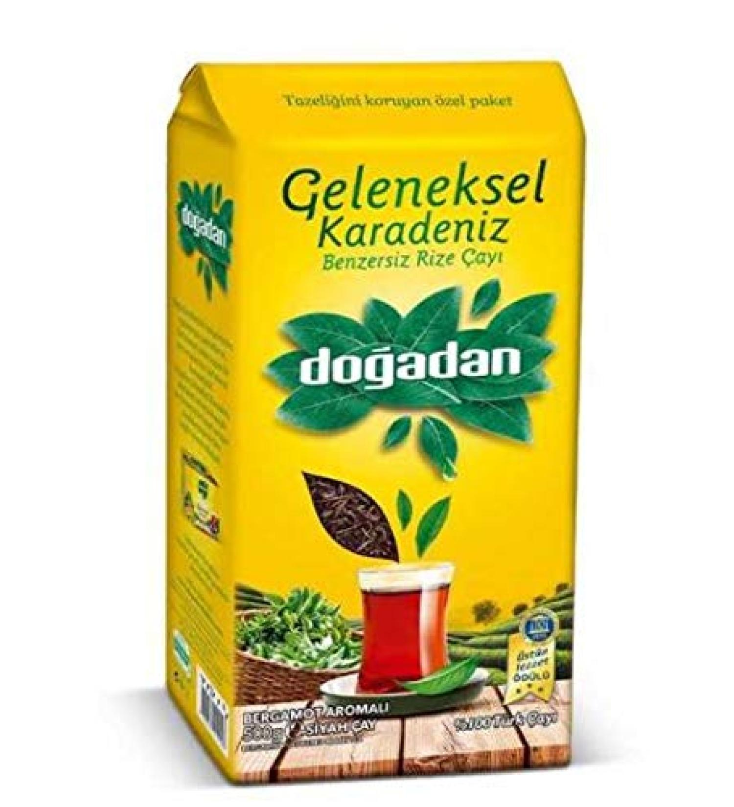 Dogadan Rize Turkish Black Leaf Herbal Tea 500g