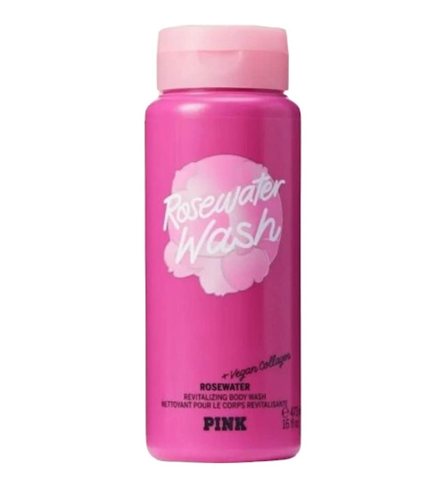 Victoria's Secret Pink Rosewater Refreshing Body Wash 16 oz (Rosewater)