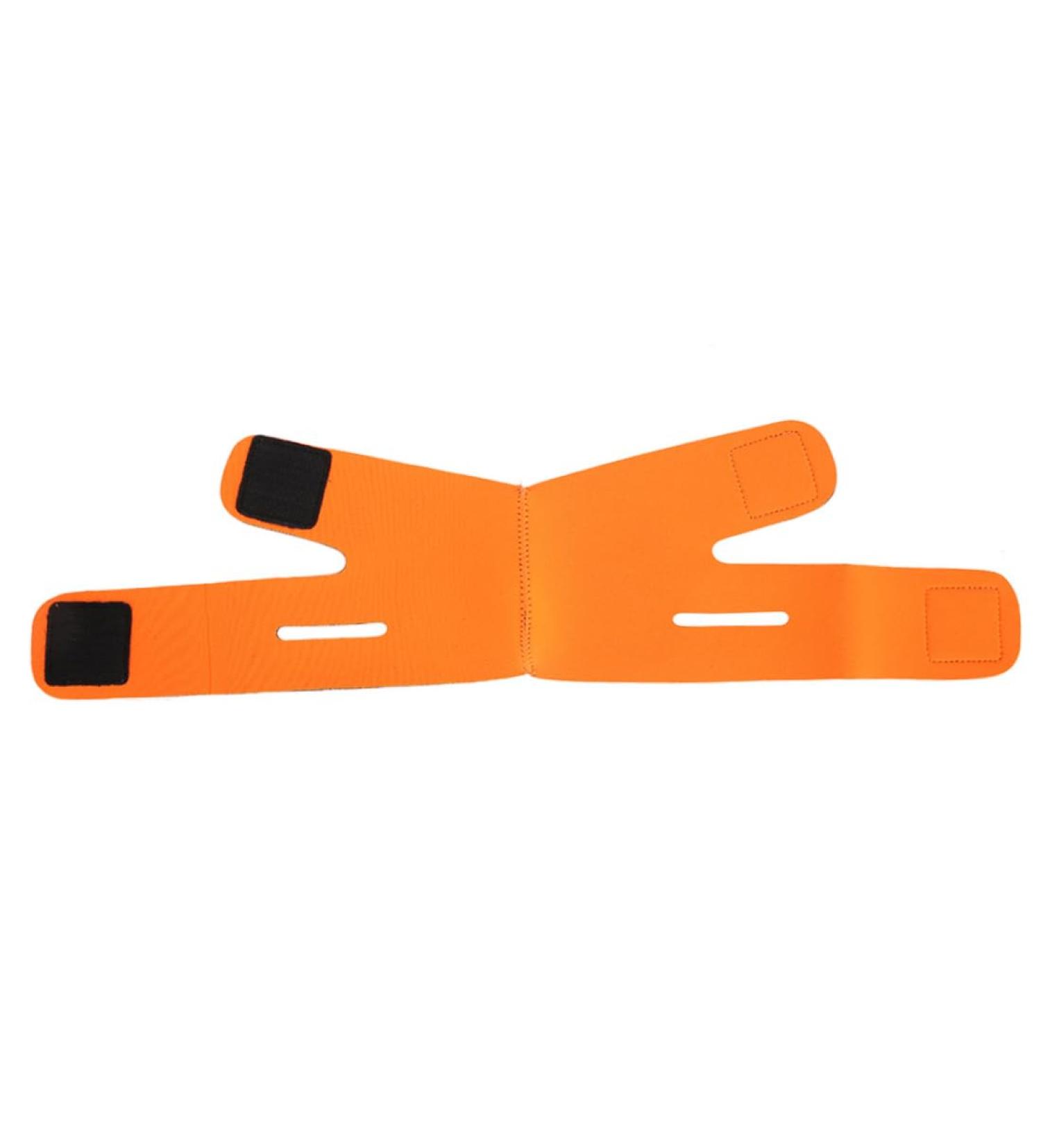 Face Slimming Strap - Double Chin Reducer Facial Mask for Women | Thin Neck Facelift in Orange Red - Shop Now - Buy Online on GoSupps.com