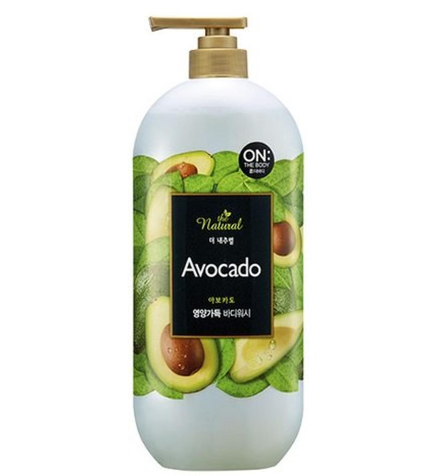 LG ON THE BODY The Natural Body Wash Avocado (900g)