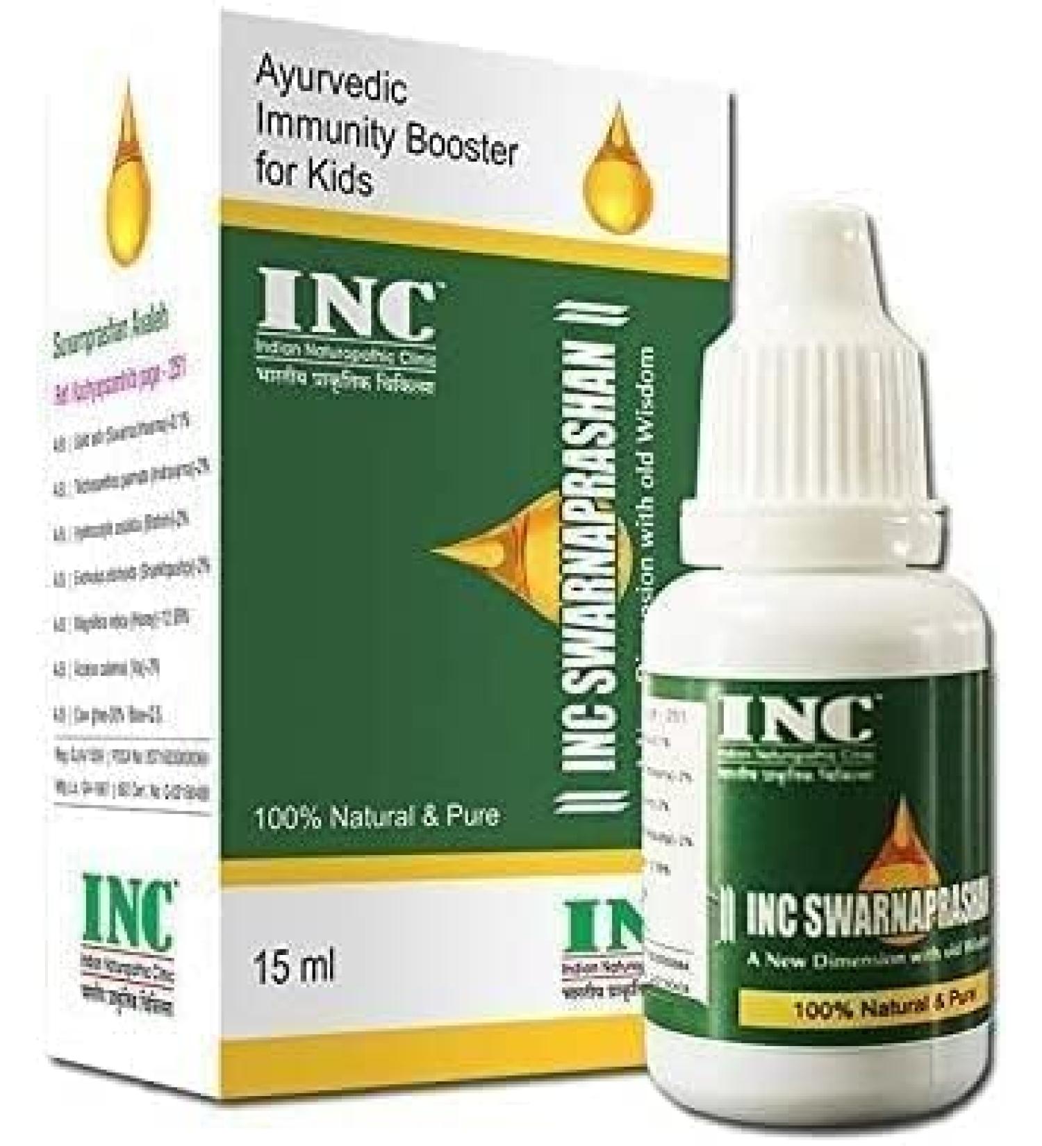 SENTA Drops 15ml - FDCA Approved Suvarna Prashan Sanskar - Pure Gold Extract for Kids (0-12 Years) - Buy Online on GoSupps.com