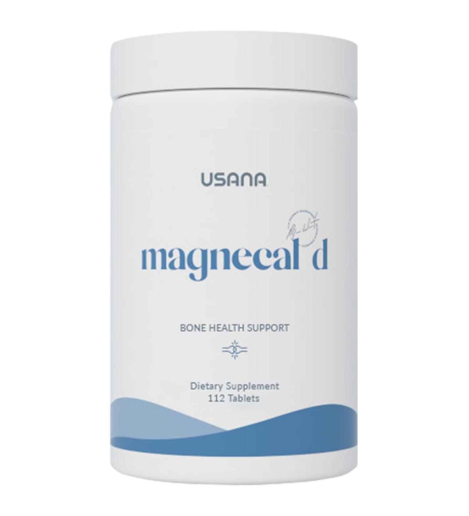 USANA MagneCal D - Bone Health Supplement - 112 Tablets - 28 Day Supply - Buy Online on GoSupps.com
