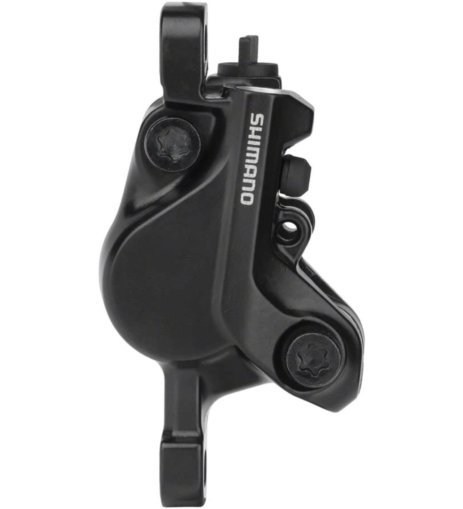 SHIMANO BR-MT500 Disc Brake Caliper - 2-Piston, Post Mount, Resin Pads, Front or Rear, Black